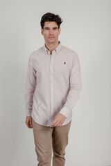 elPulpo Poplin casual shirt Nude