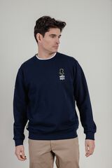 elPulpo Crew neck sweatshirt Navy