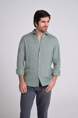 Cloking 100% linen shirt Green