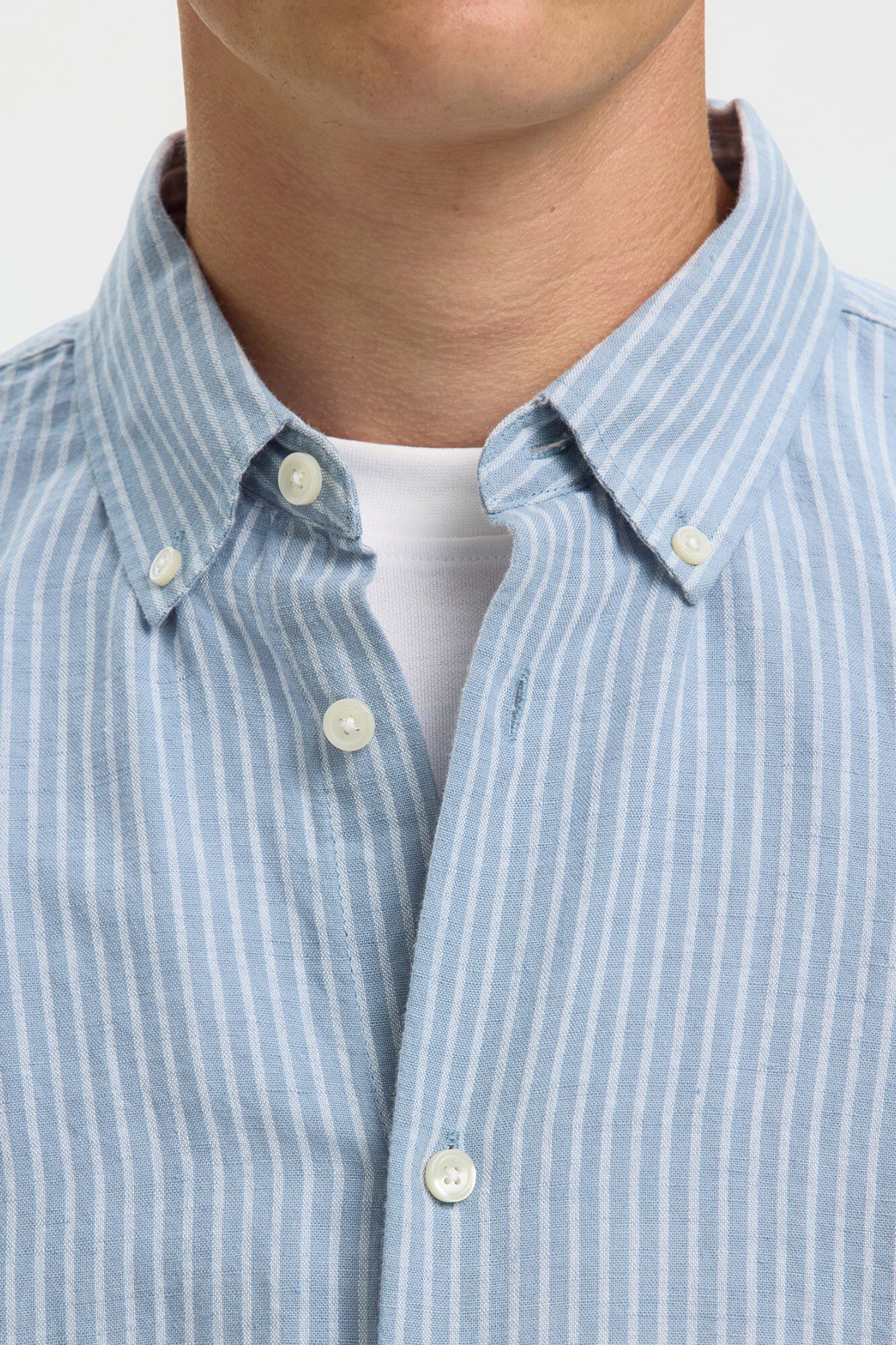 Selected Linen blend shirt