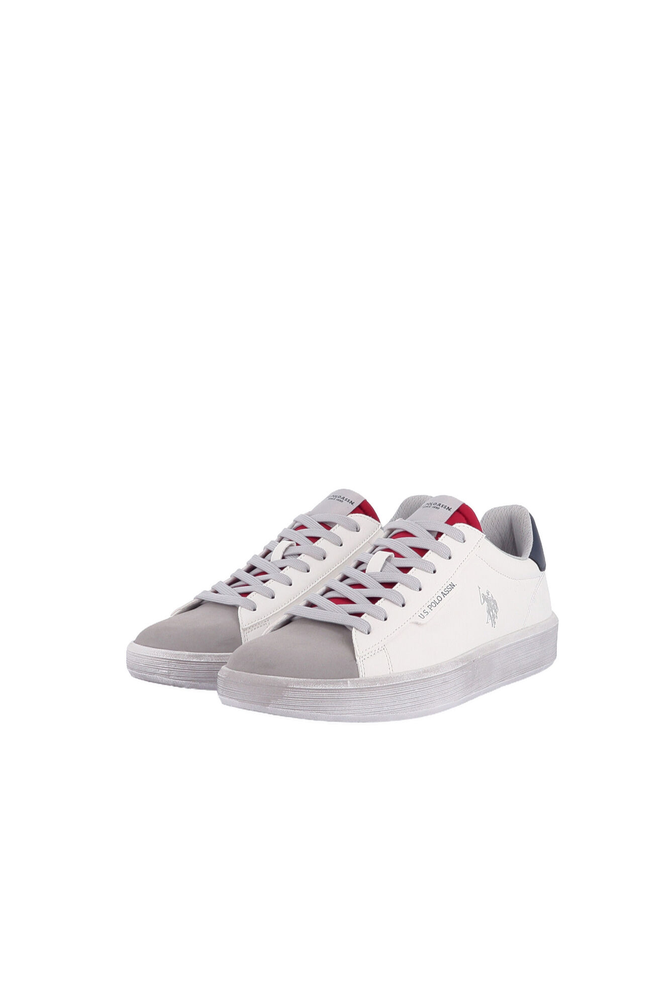 Us Polo Cal&ccedil;ado casual de homem Branco