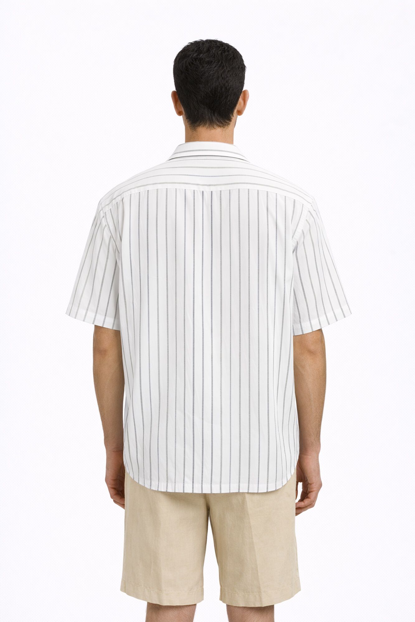 Selected Short sleeve shirt Printed white