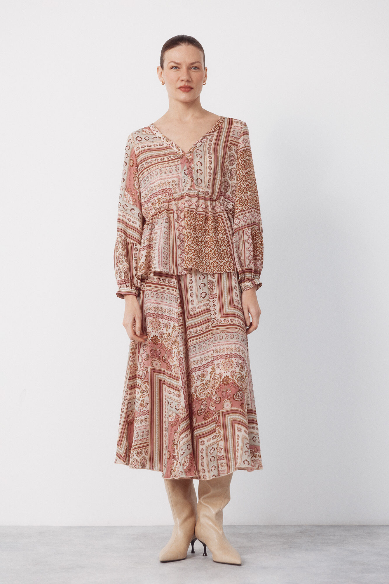 Cortefiel Printed blouse