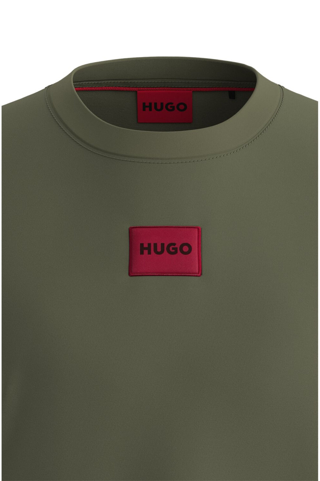 HUGO T-shirt de manga curta Verde