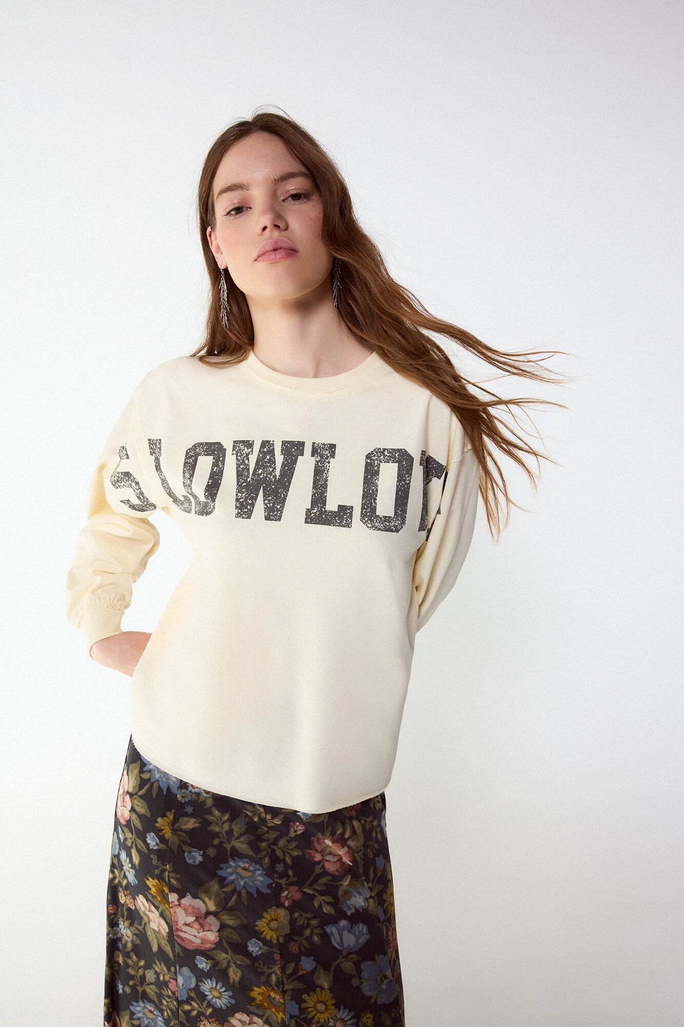 Slowlove Sudadera logo