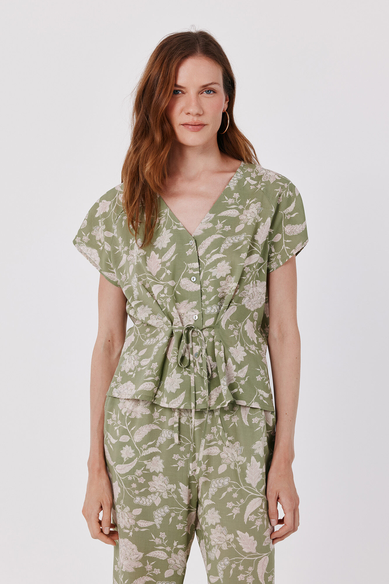 Cortefiel Printed blouse