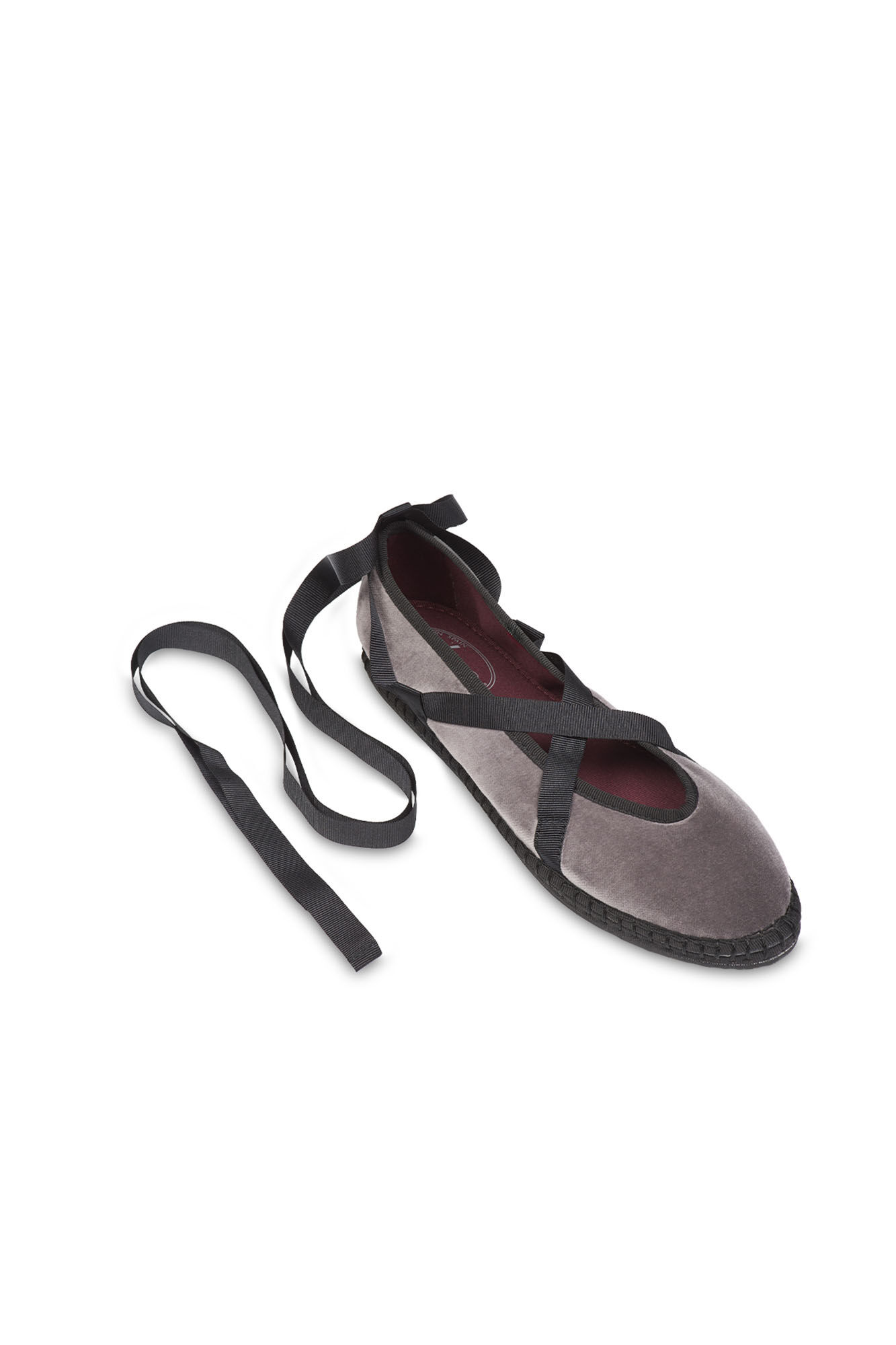 Flabelus Slippers de terciopelo