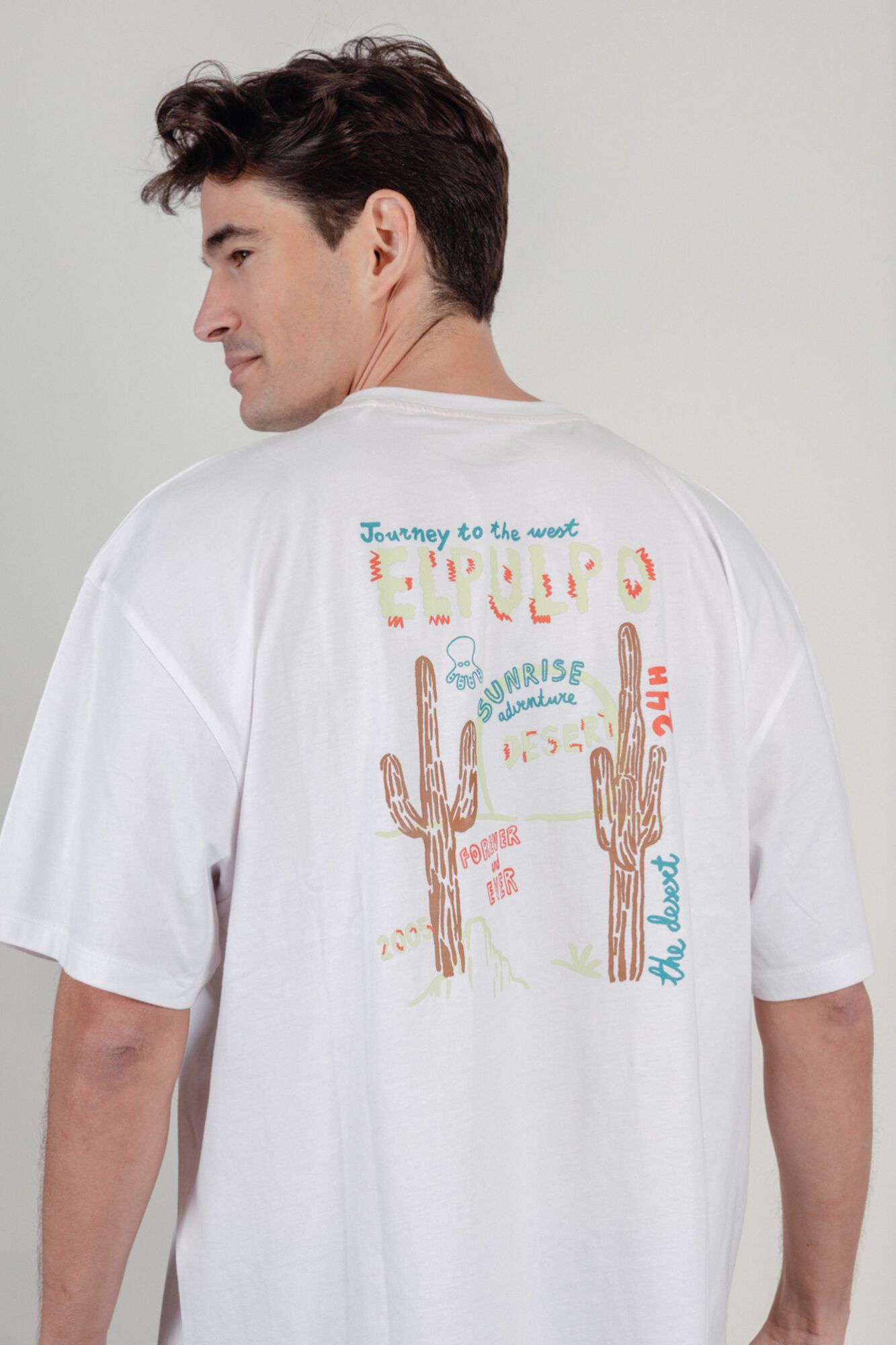 elPulpo Short sleeve T-shirt White