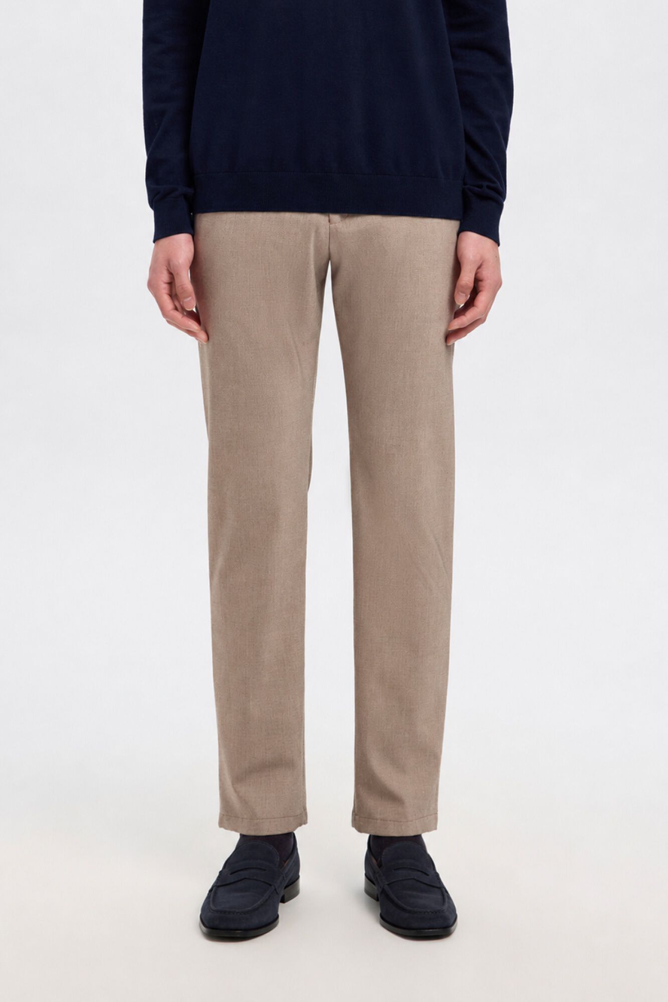 Selected Slim Fit formal trousers Beige