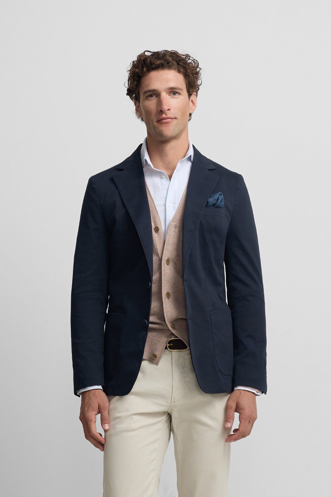 Silbon Casual blazer Navy