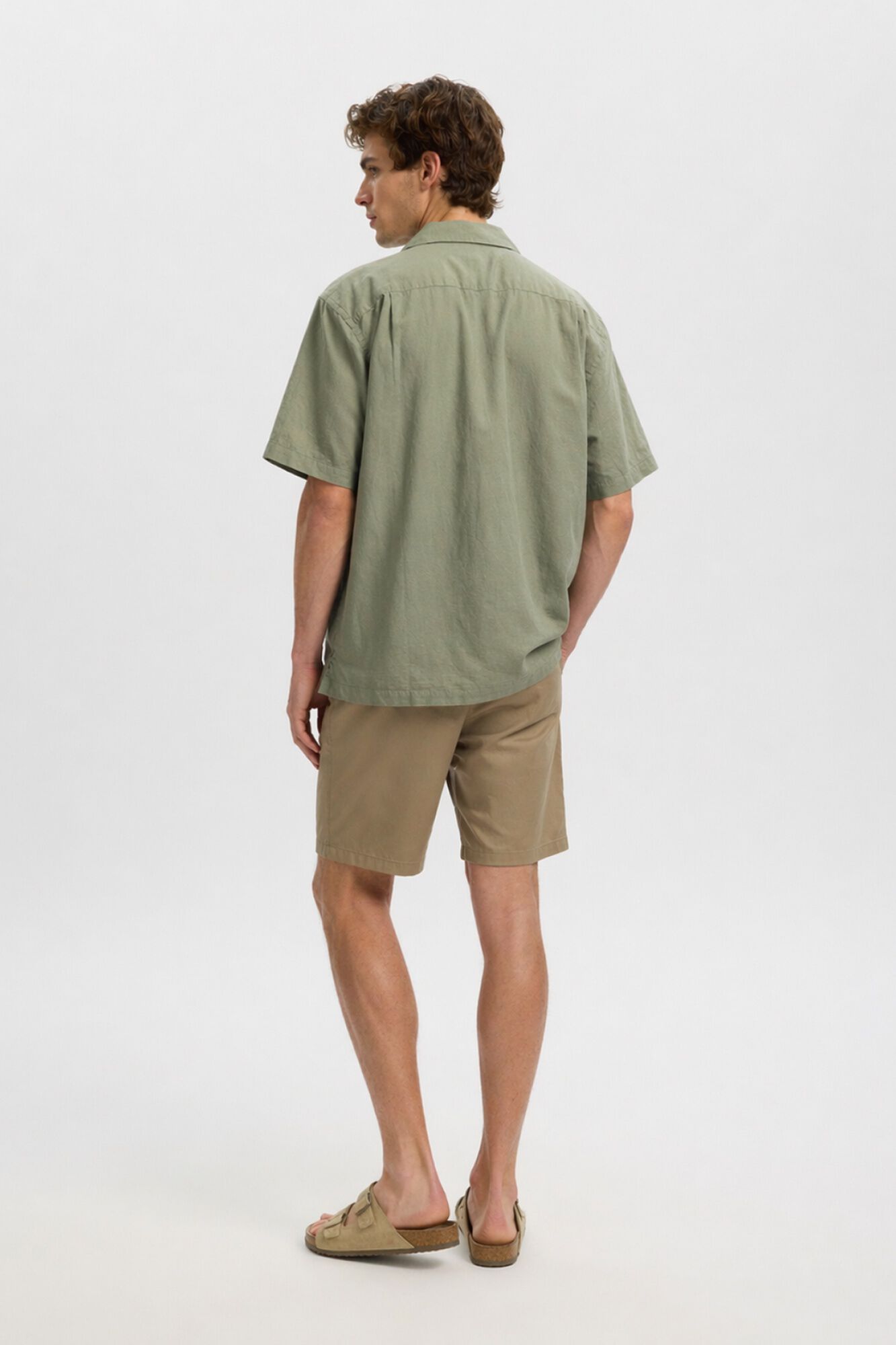 Selected Short sleeve shirt Green