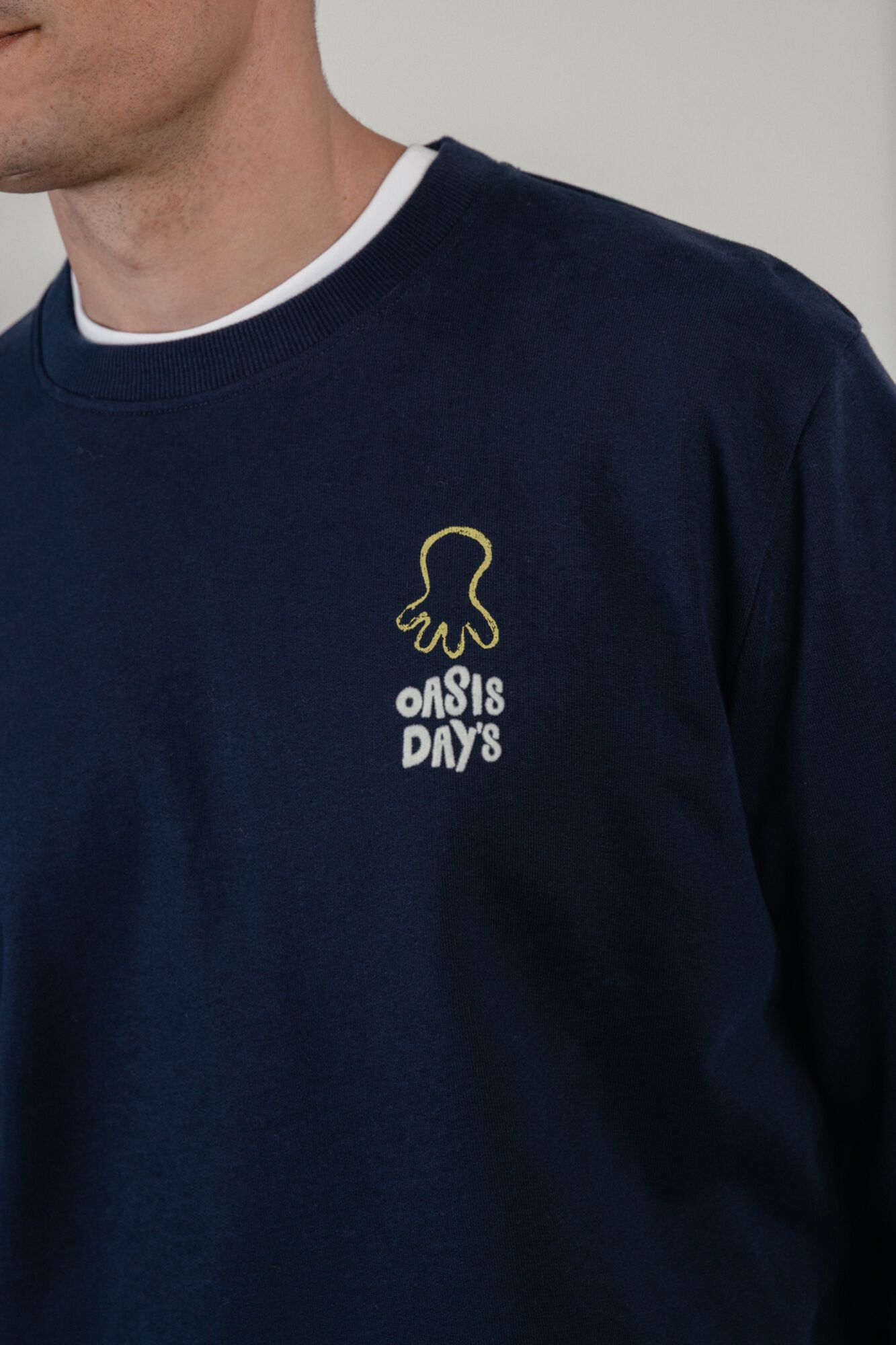 elPulpo Crew neck sweatshirt Navy