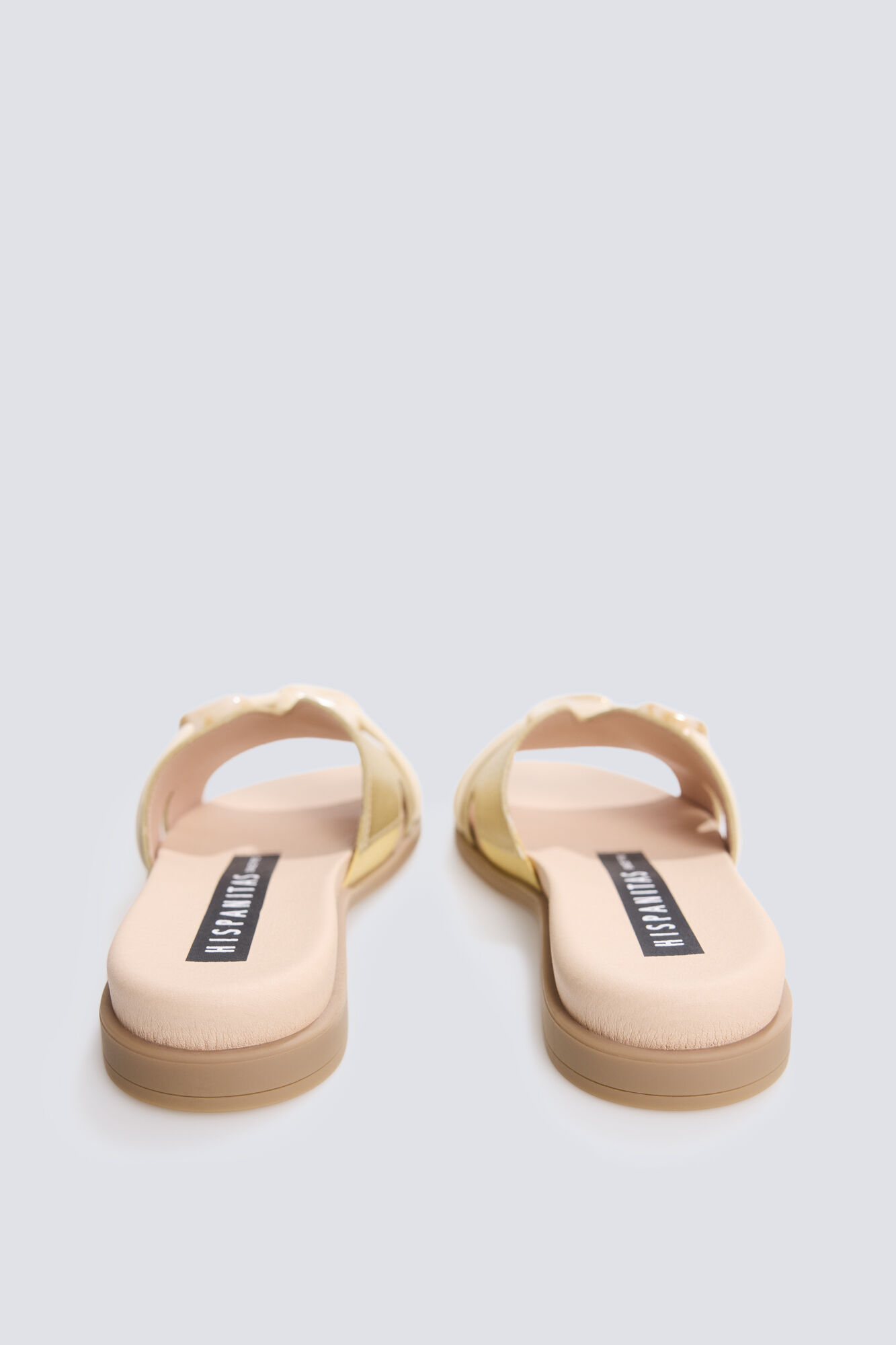 Hispanitas Mule com adorno de pedras Dourado