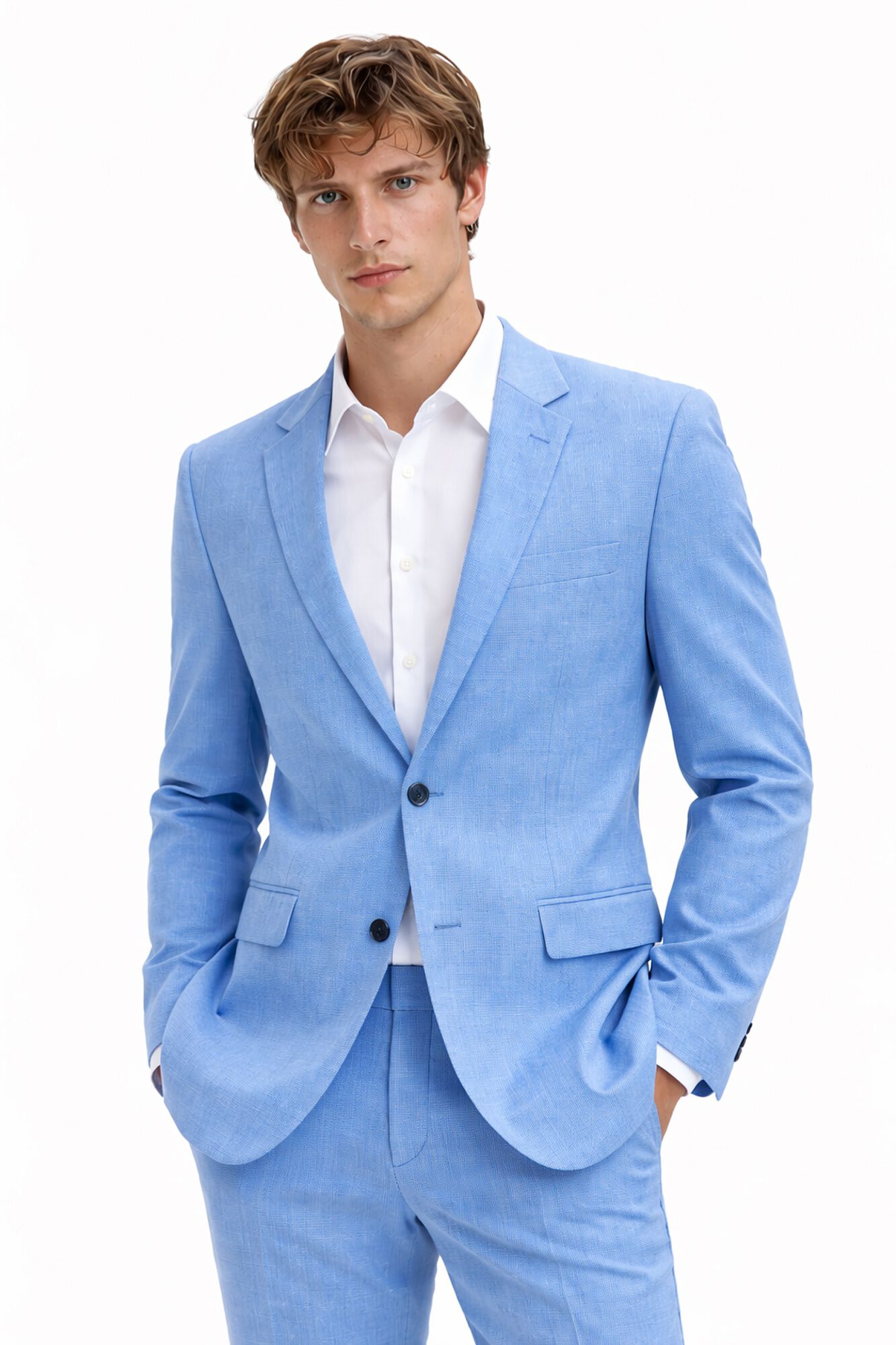 Selected Blazer Slim Fit Azul