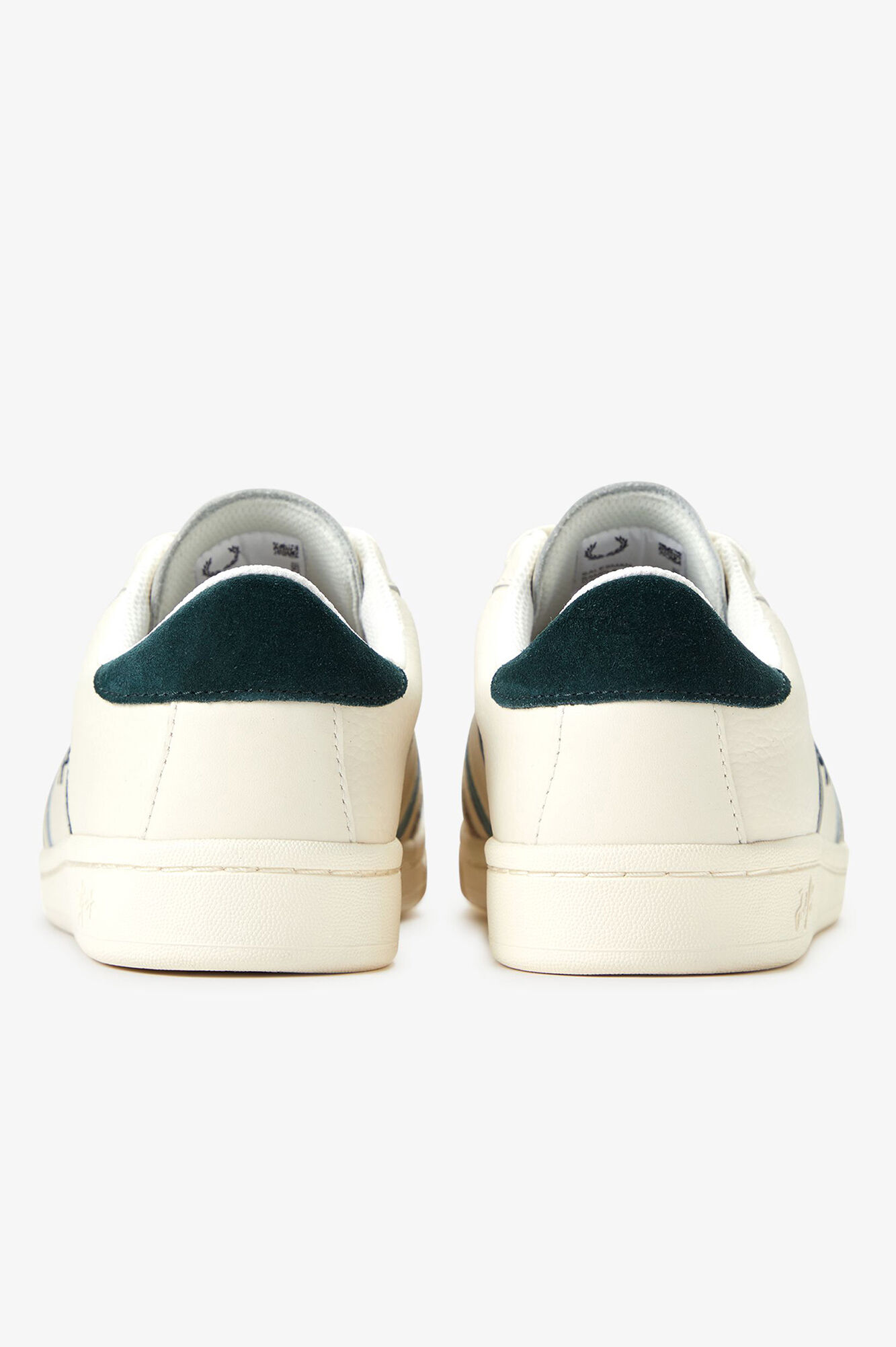 Fred Perry Sapatilhas B725 em pele/camur&ccedil;a Branco