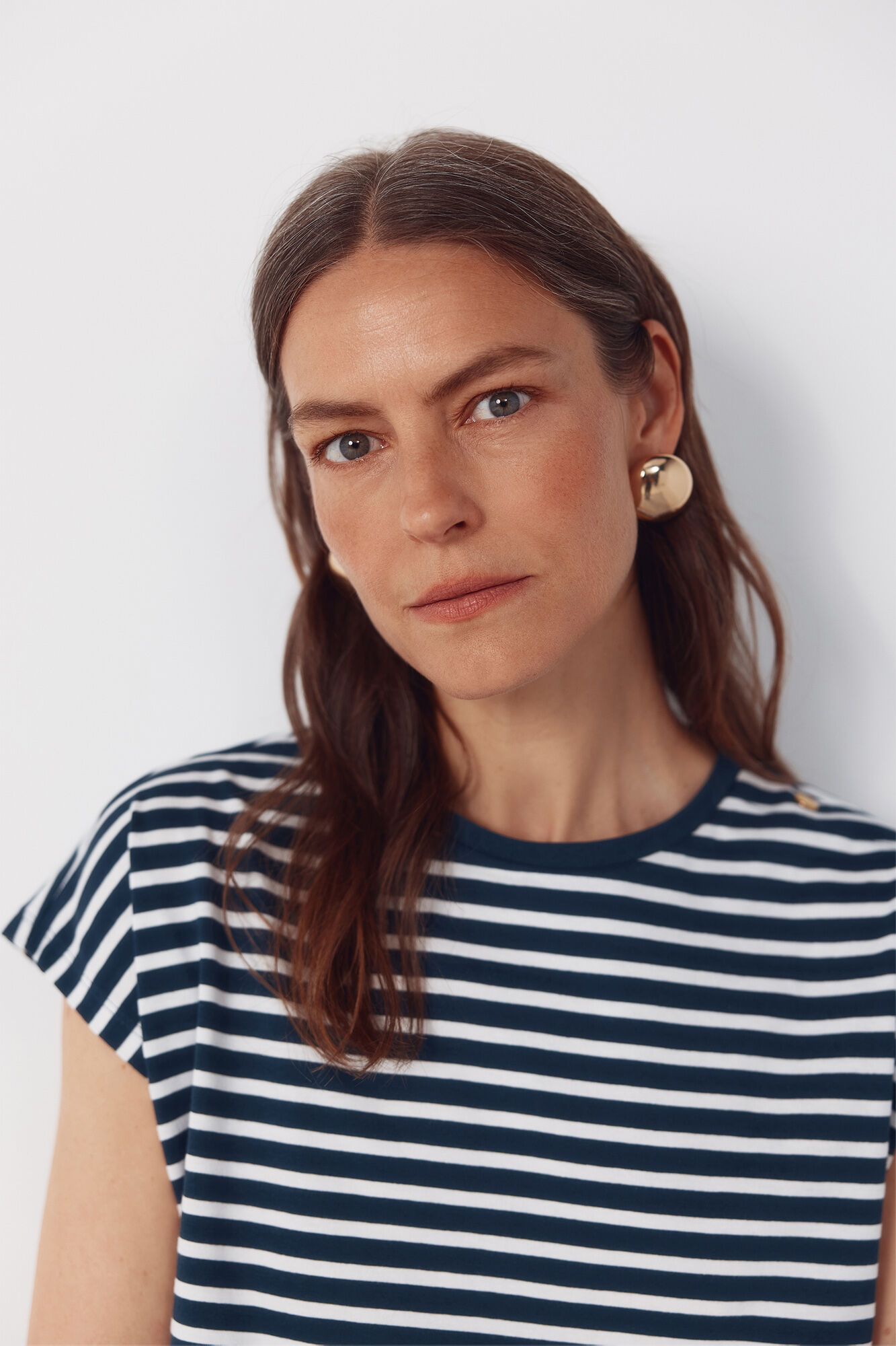 Cortefiel Gold stud earrings
