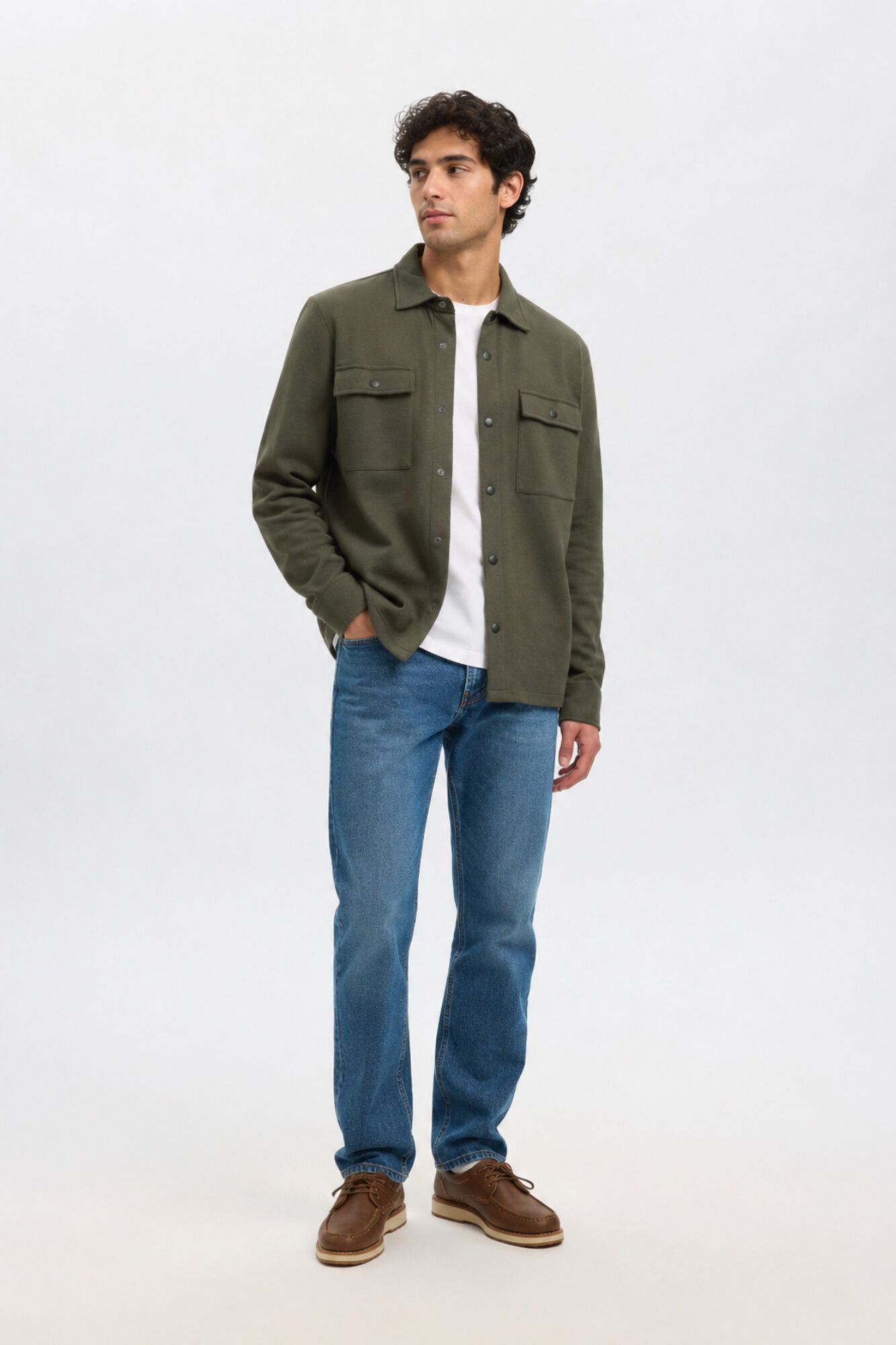 Selected Jacket with buttons