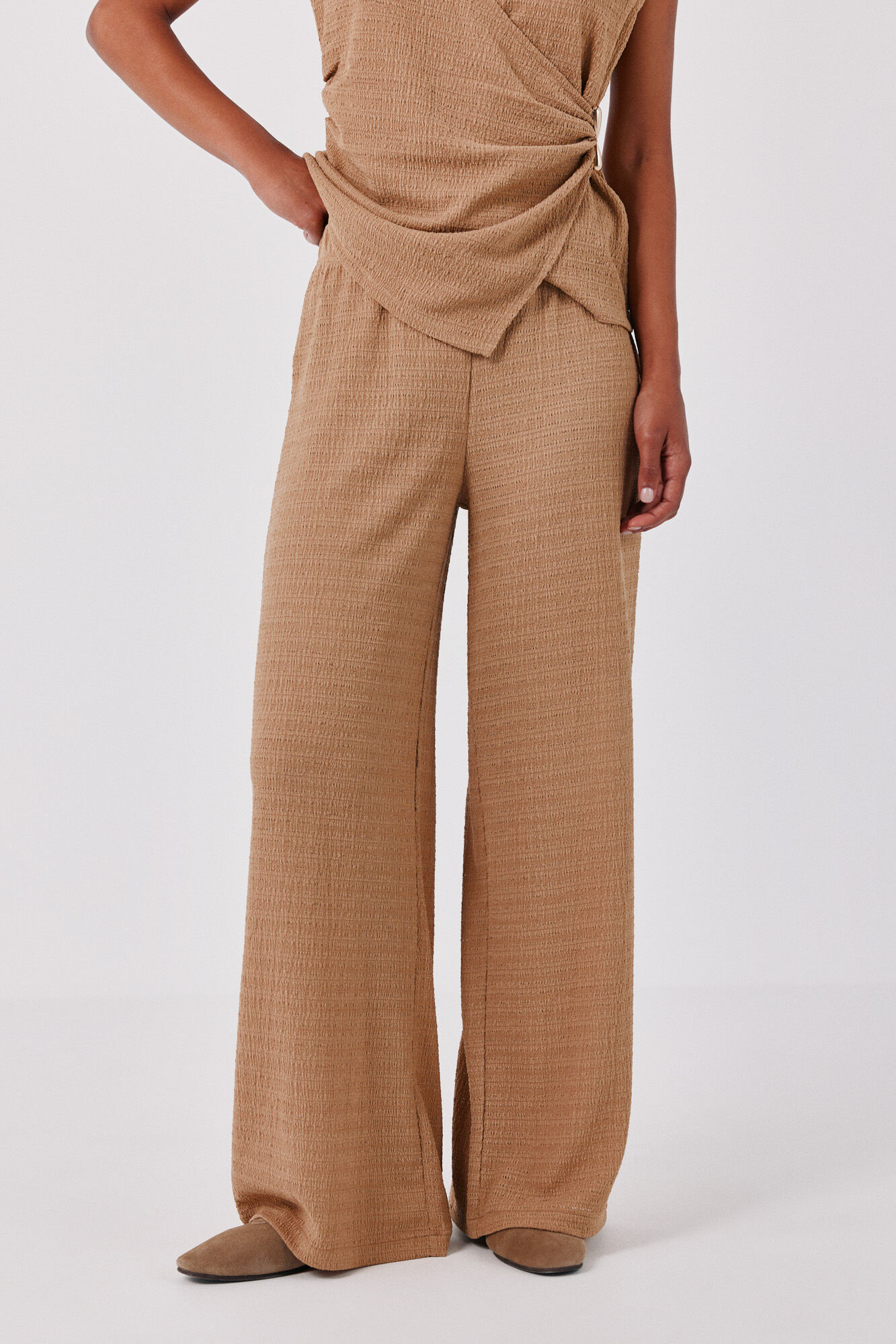 Cortefiel Wide knit trousers