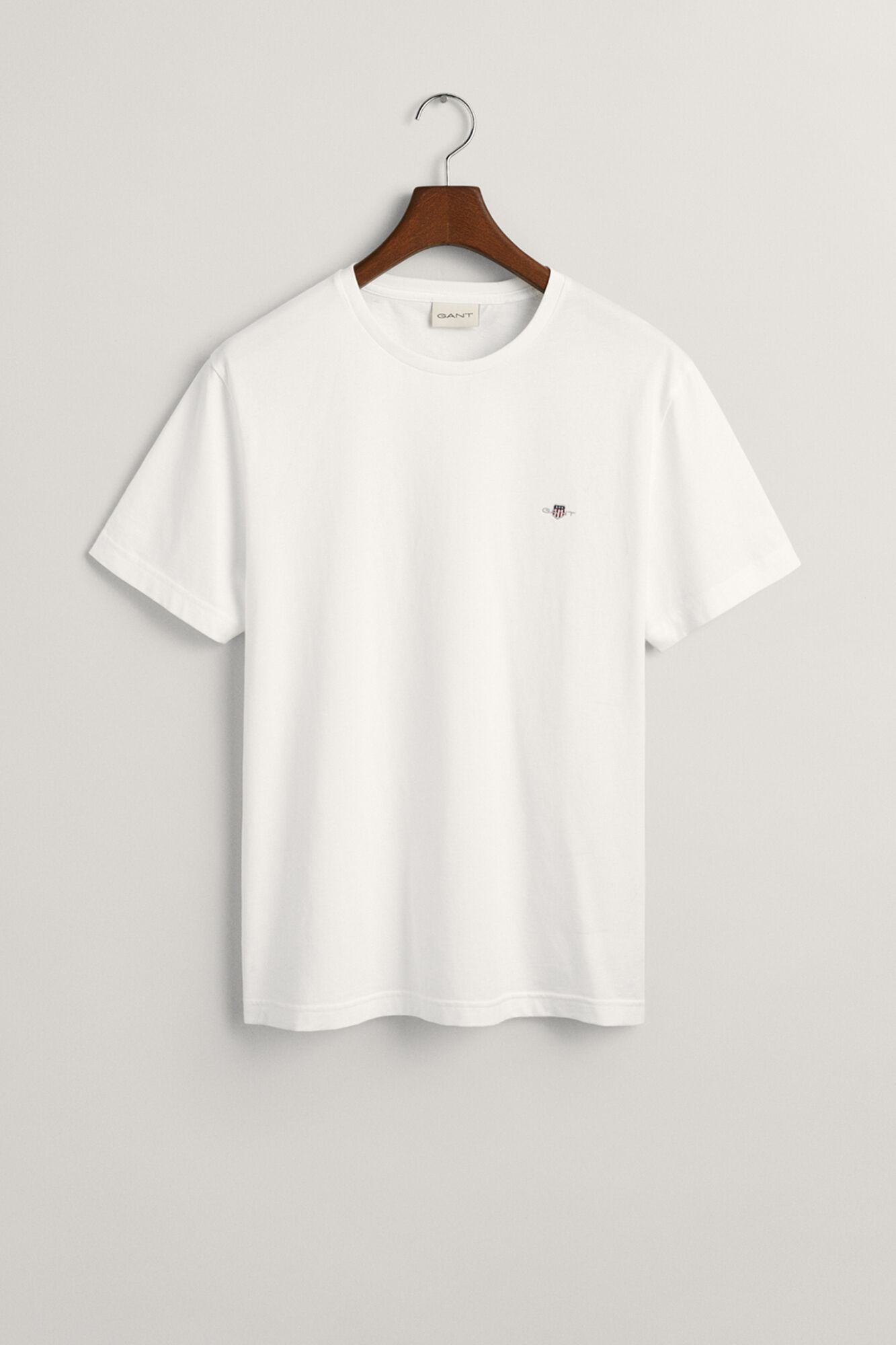 Gant Regular Fit T-shirt SHIELD White