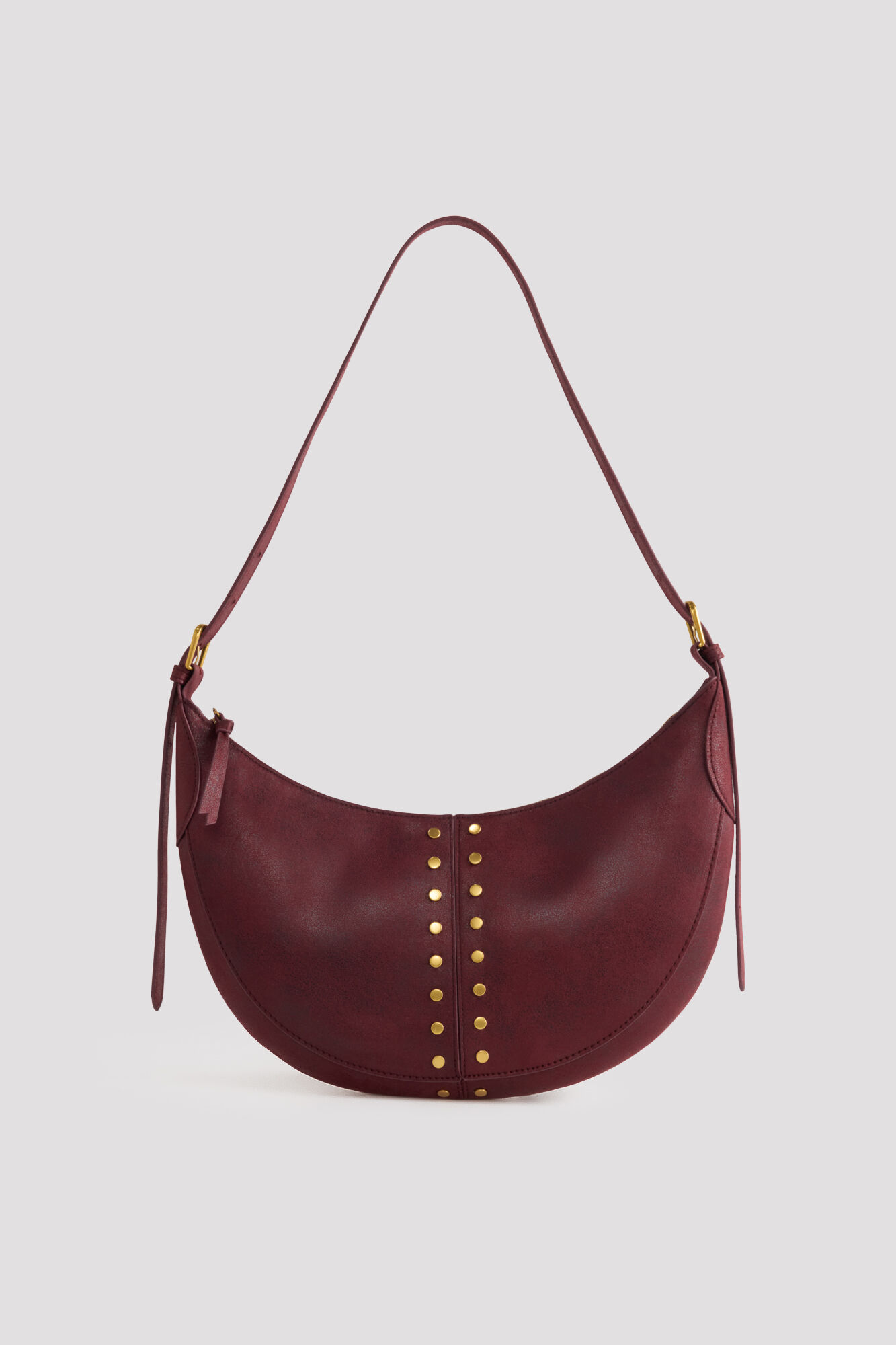 Cortefiel Crossbody bag with studs