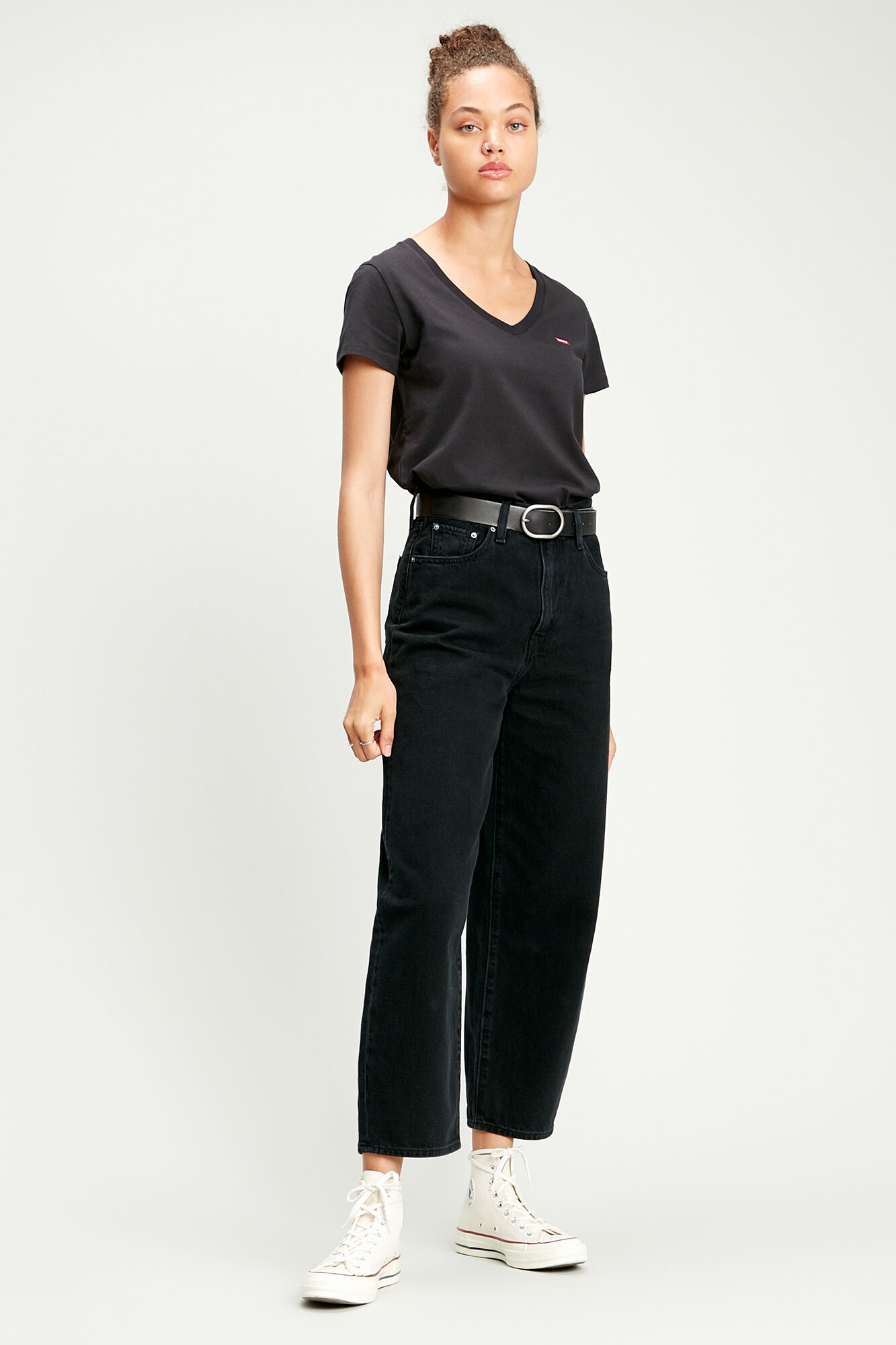 Levi's Camiseta Levi's&reg; cl&aacute;sica algod&oacute;n logotipo Negro