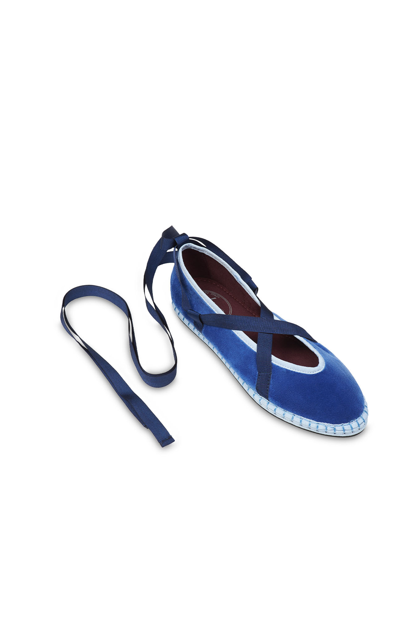 Flabelus Slippers de terciopelo