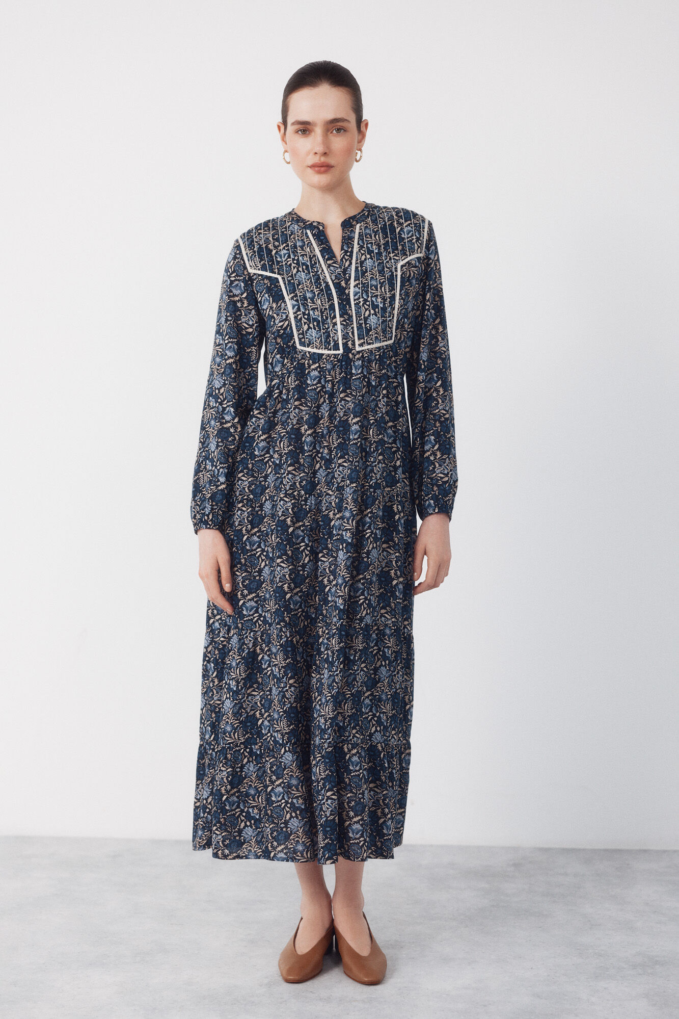 Cortefiel Fluid printed dress
