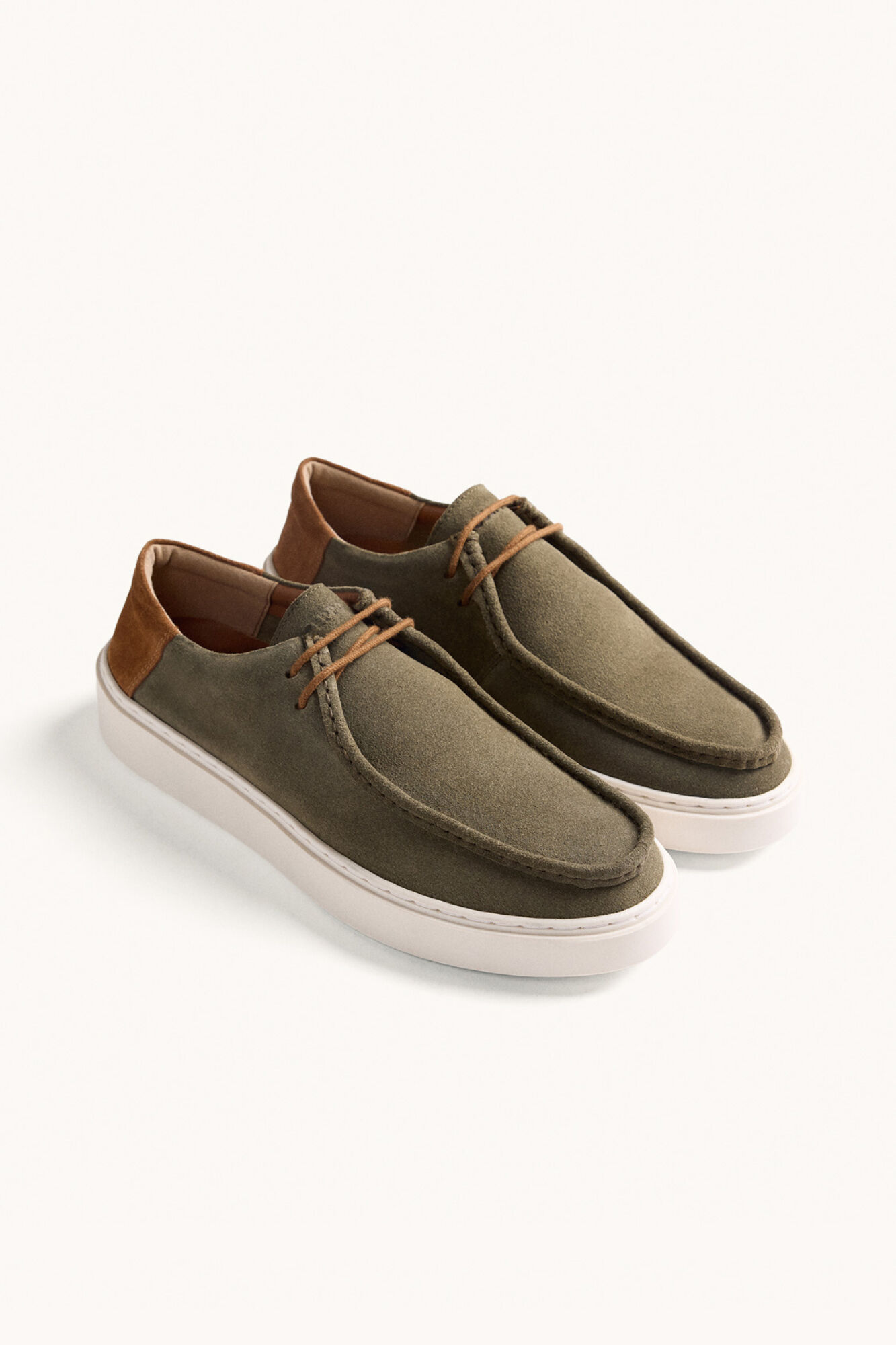 Gioseppo Wallabee style slippers