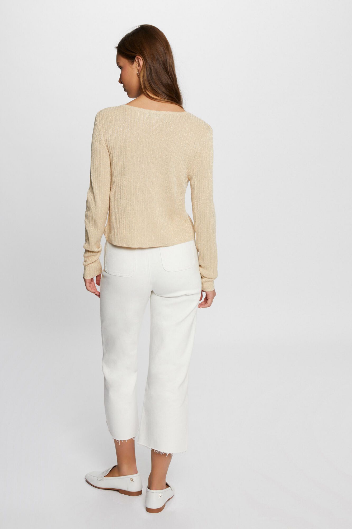 Morgan Long sleeve cardigan Beige