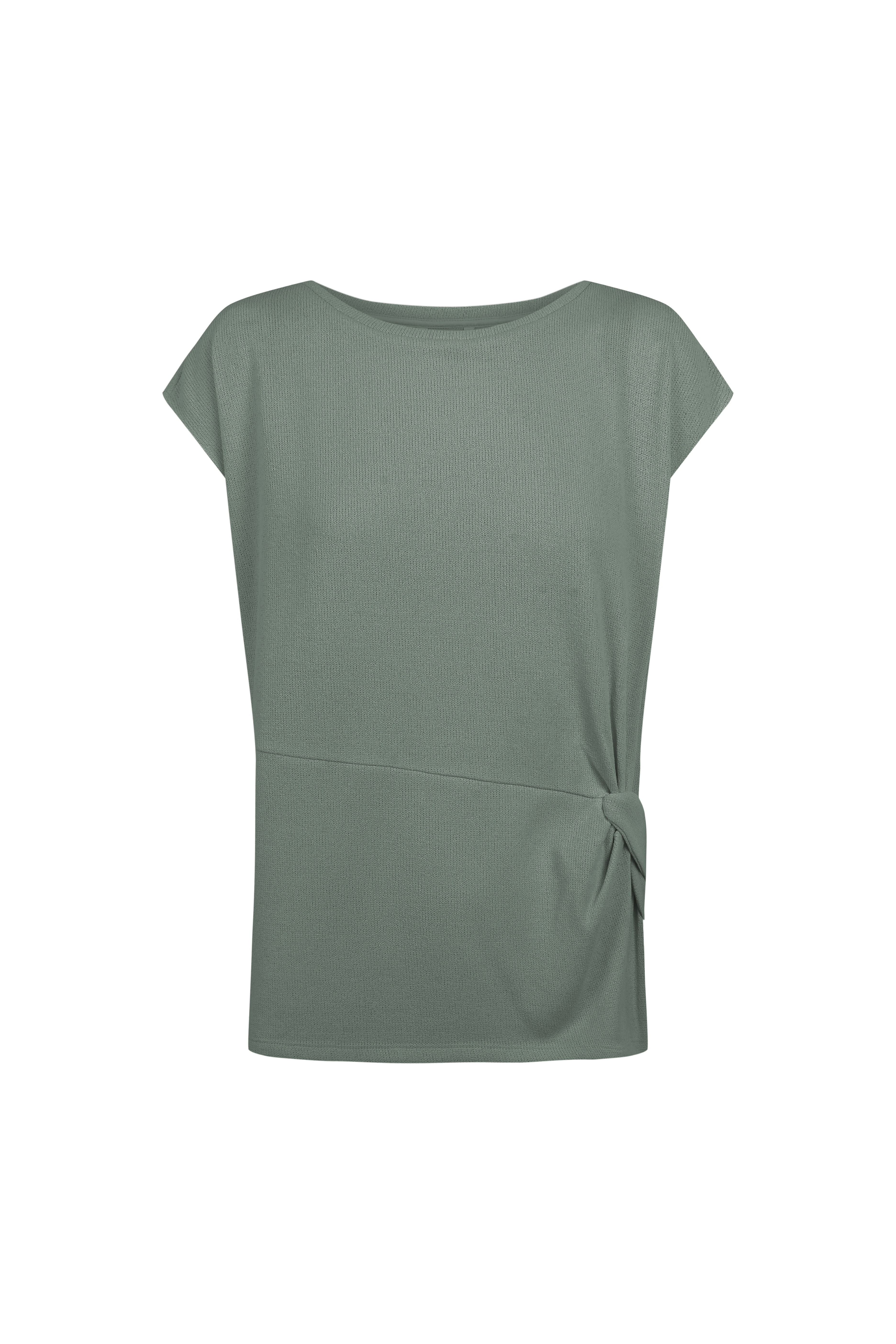 Slowlove Top estructura nudo Kaki