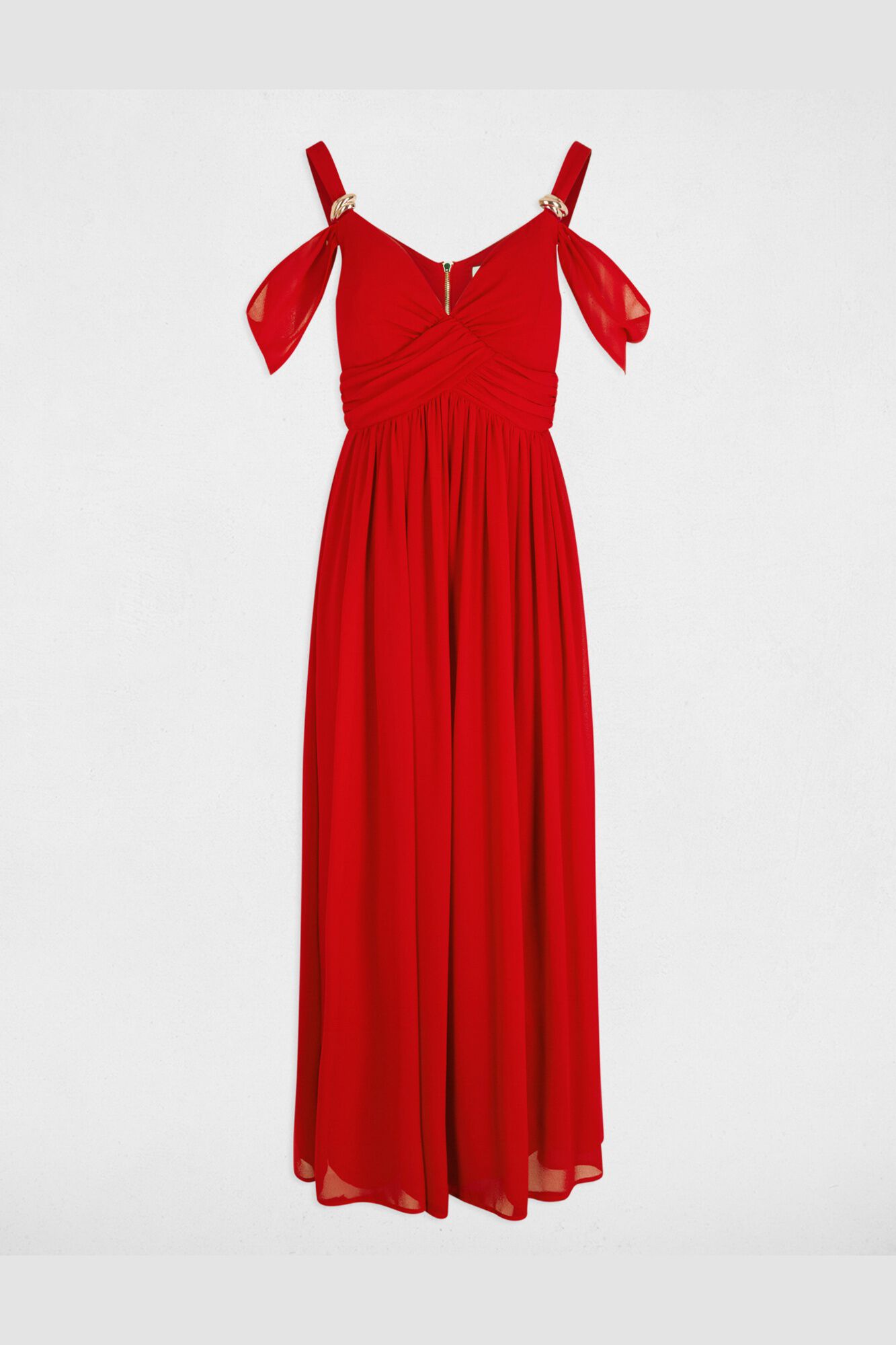 Morgan Vestido comprido Vermelho