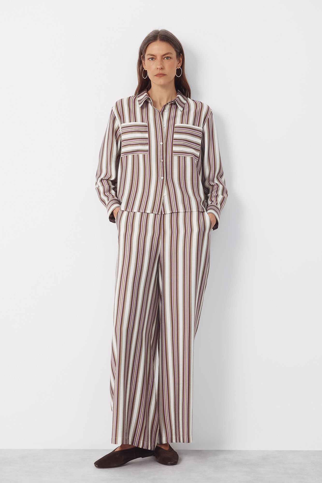 Cortefiel Striped trousers