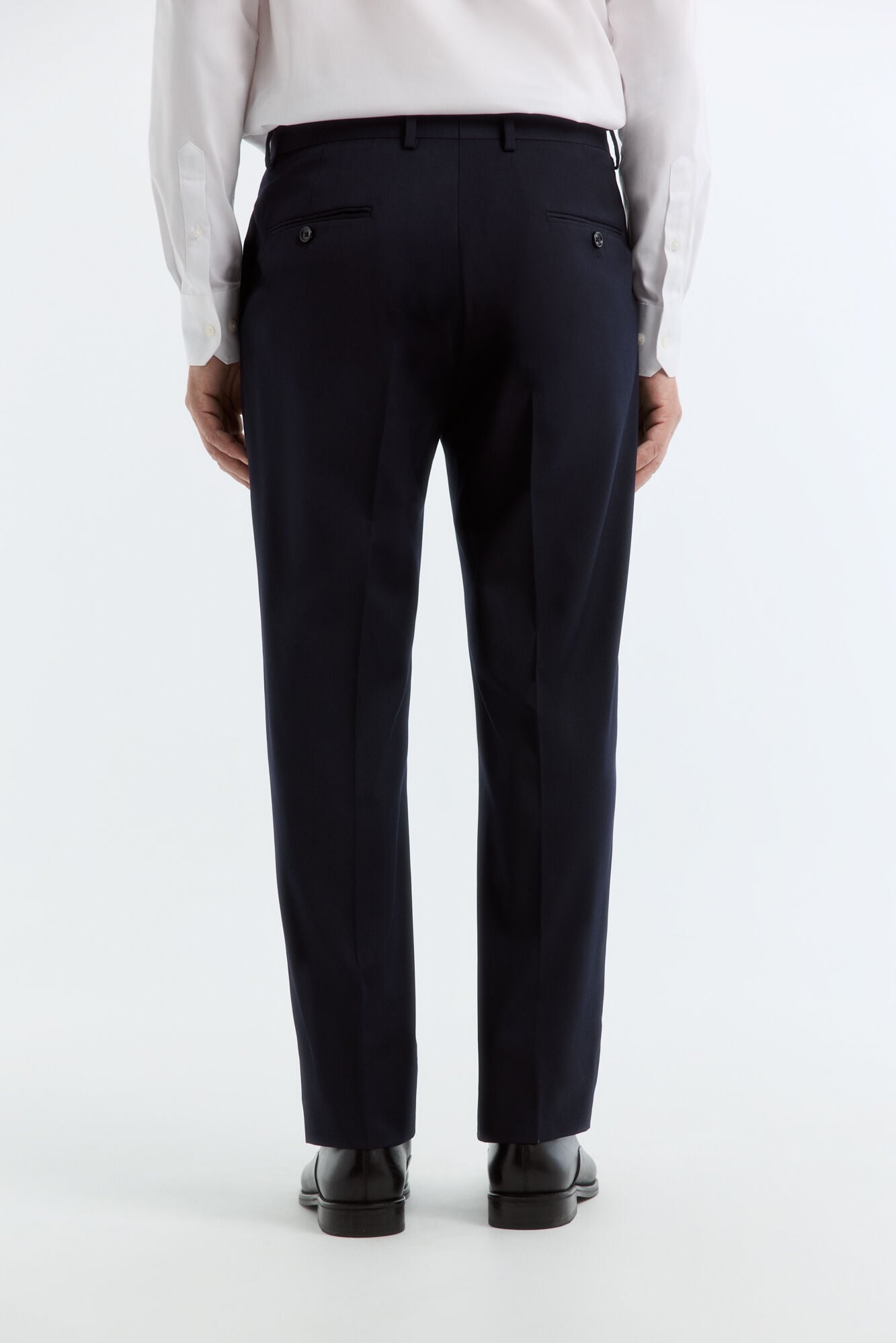 Cortefiel Smart twill trousers Navy