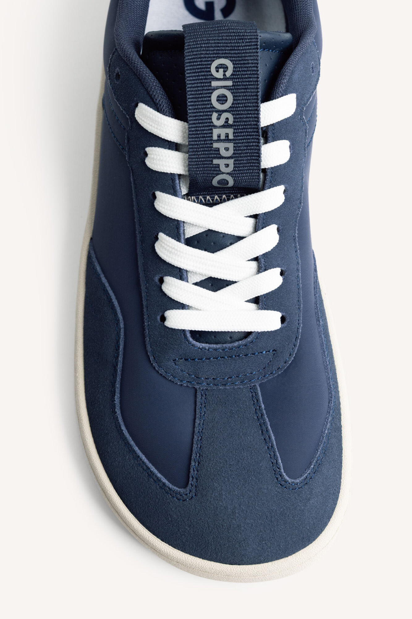 Gioseppo Masasi leather trainers Navy