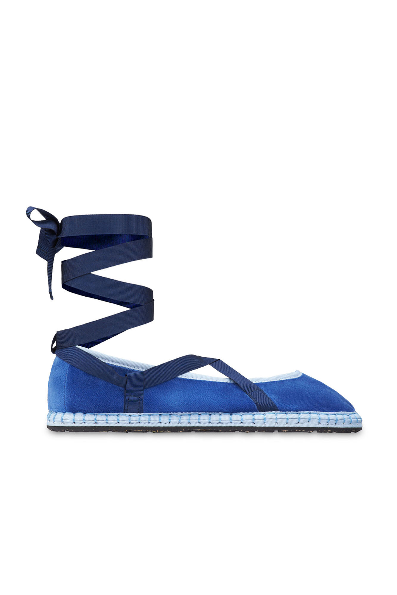 Flabelus Slippers de terciopelo