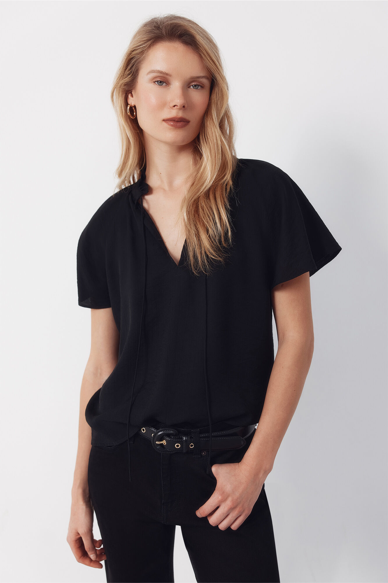 Cortefiel Raglan sleeve blouse