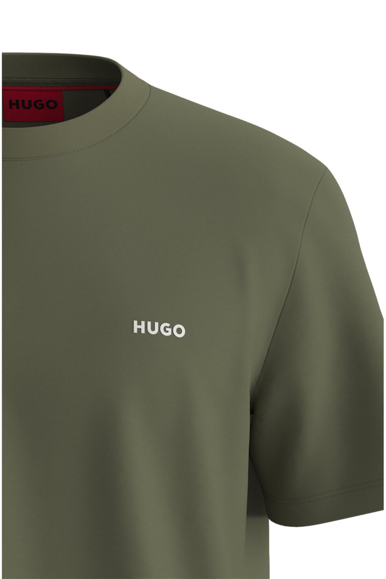 HUGO T-shirt de manga curta Verde