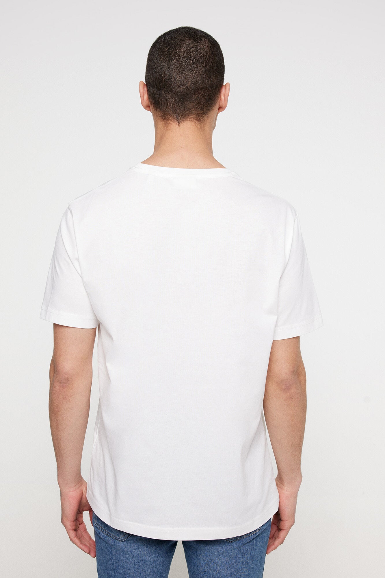 Gant Short-sleeved T-shirt Ivory