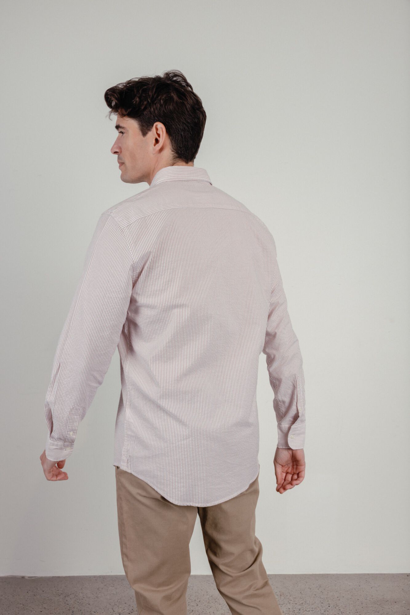 elPulpo Poplin casual shirt Nude