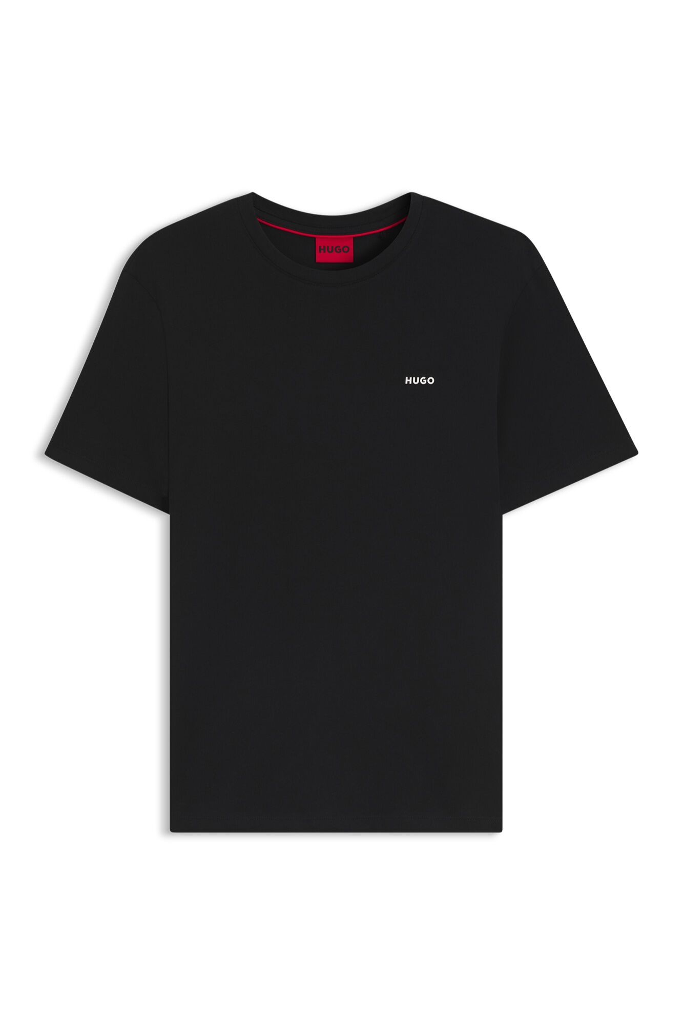HUGO Short sleeve T-shirt Black
