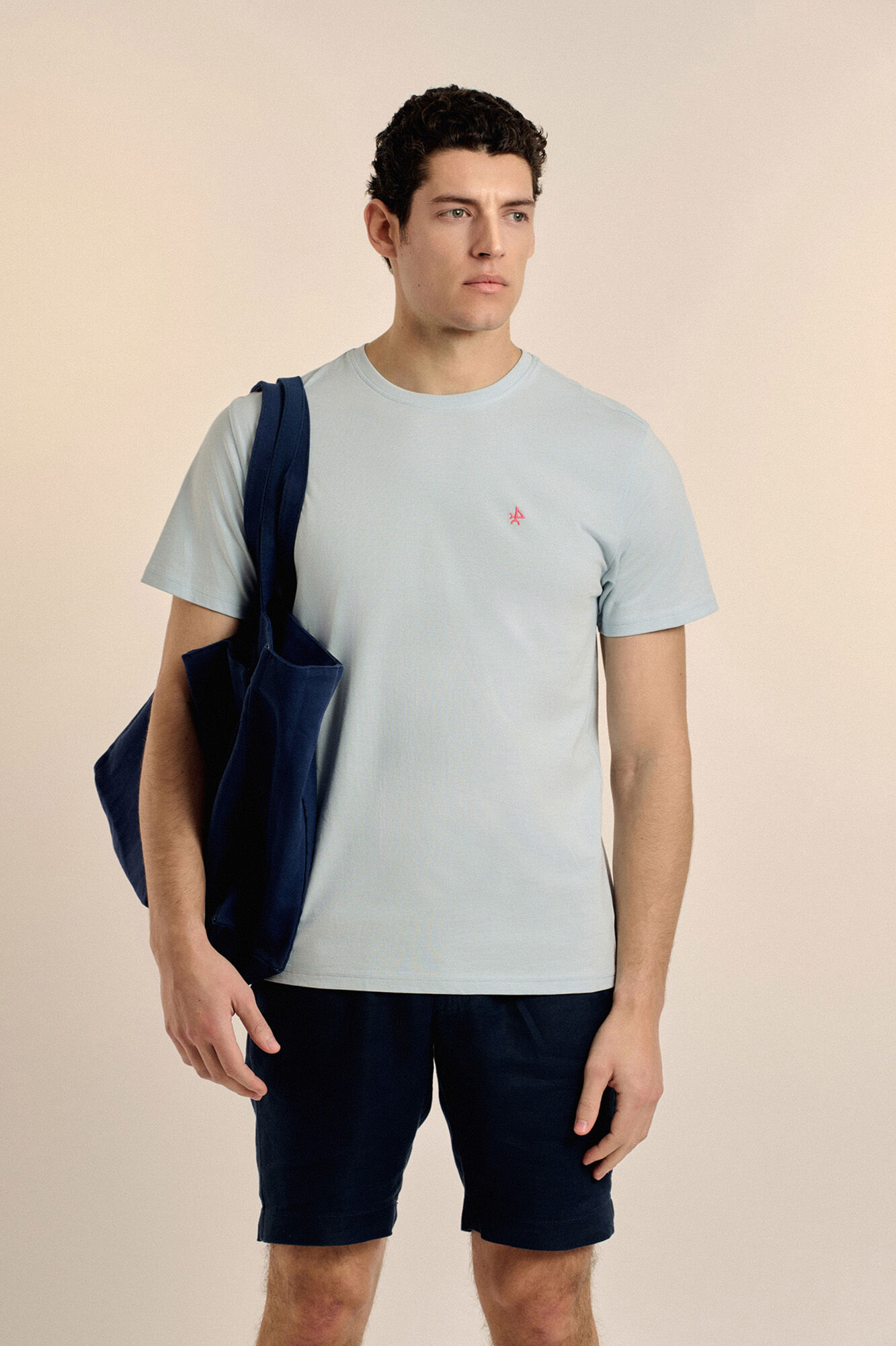 Valecuatro T-shirt logo Azul