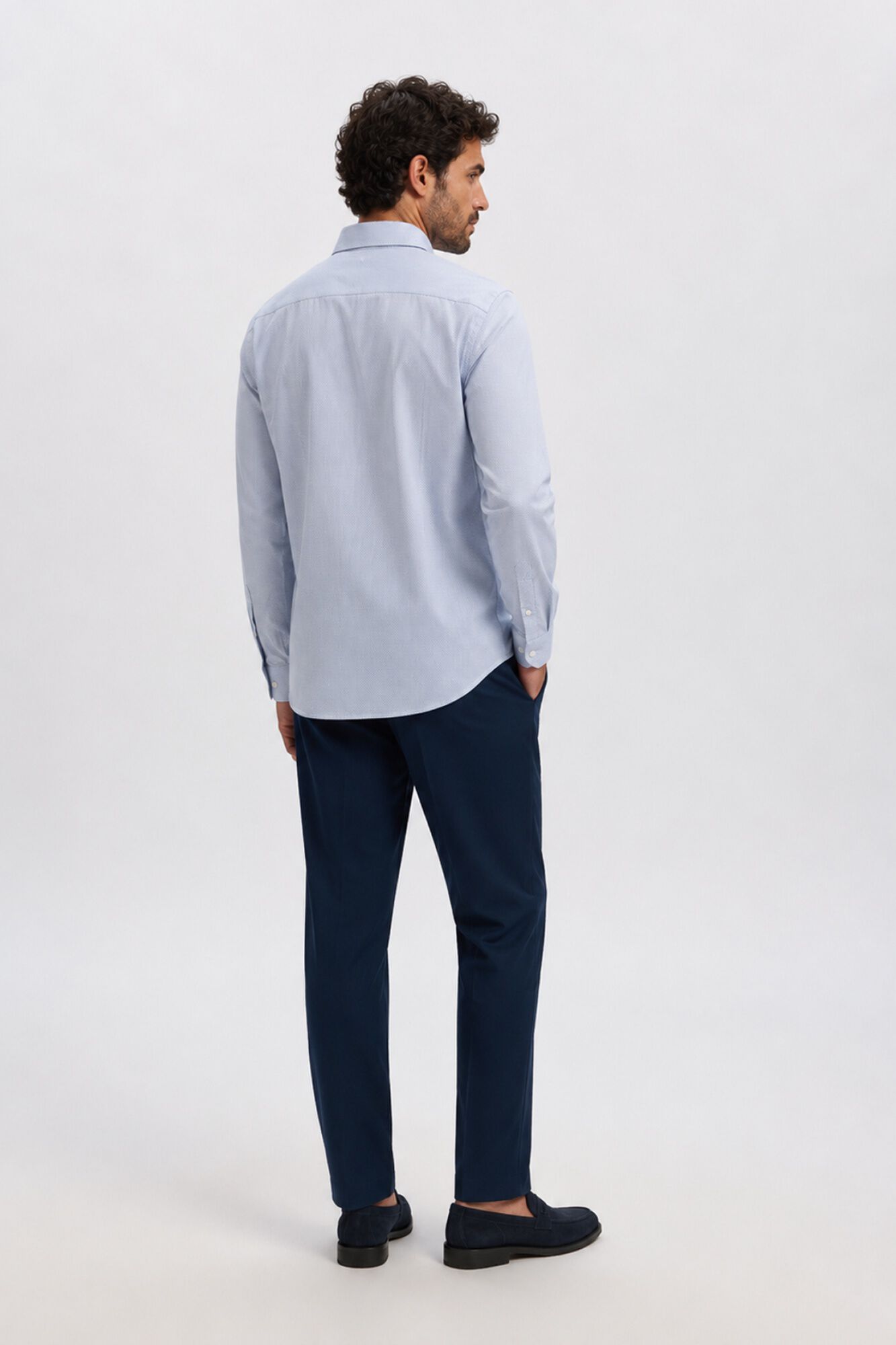 Selected Camisa de vestir slim fit Azul