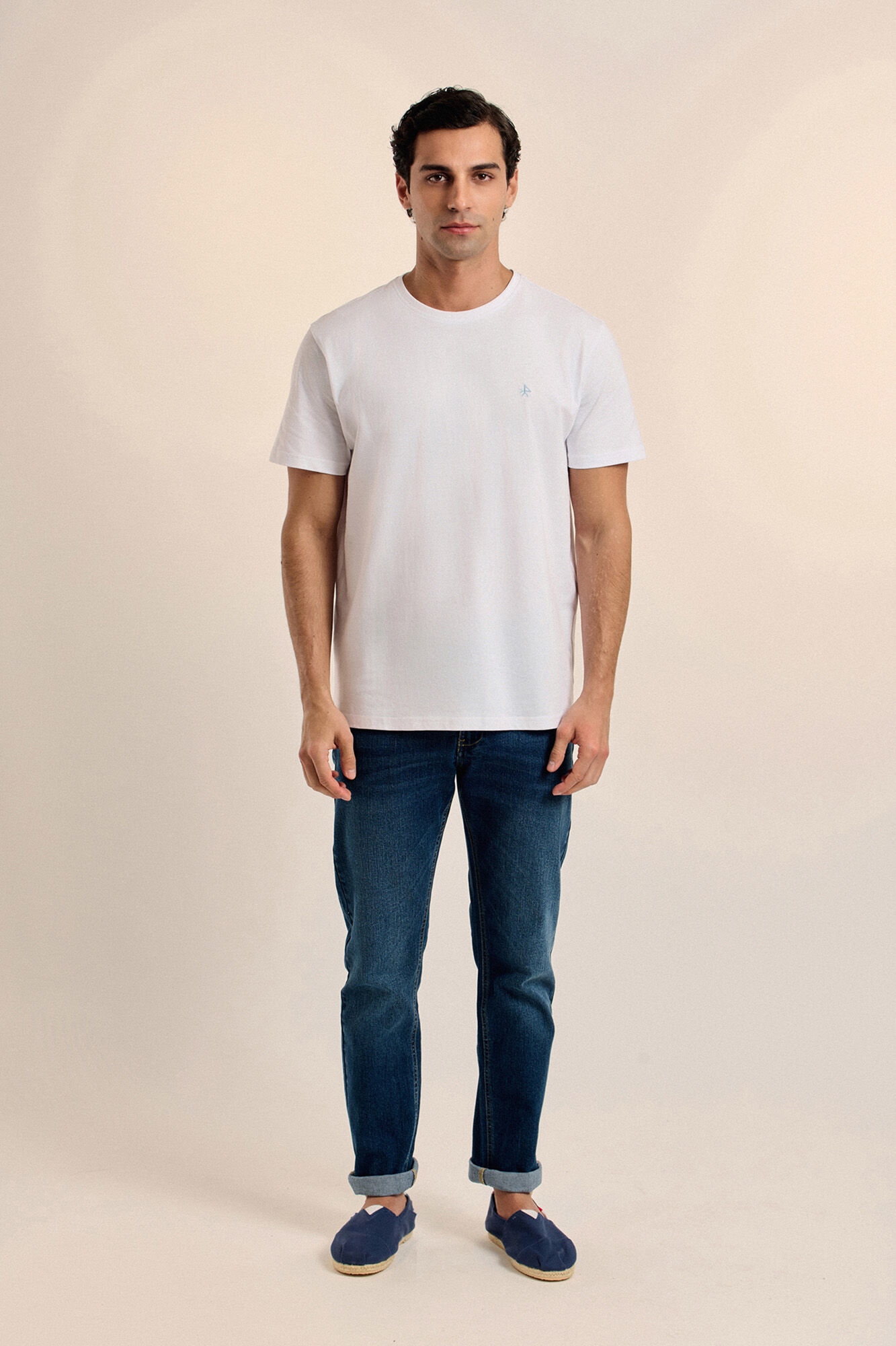 Valecuatro T-shirt logo Branco