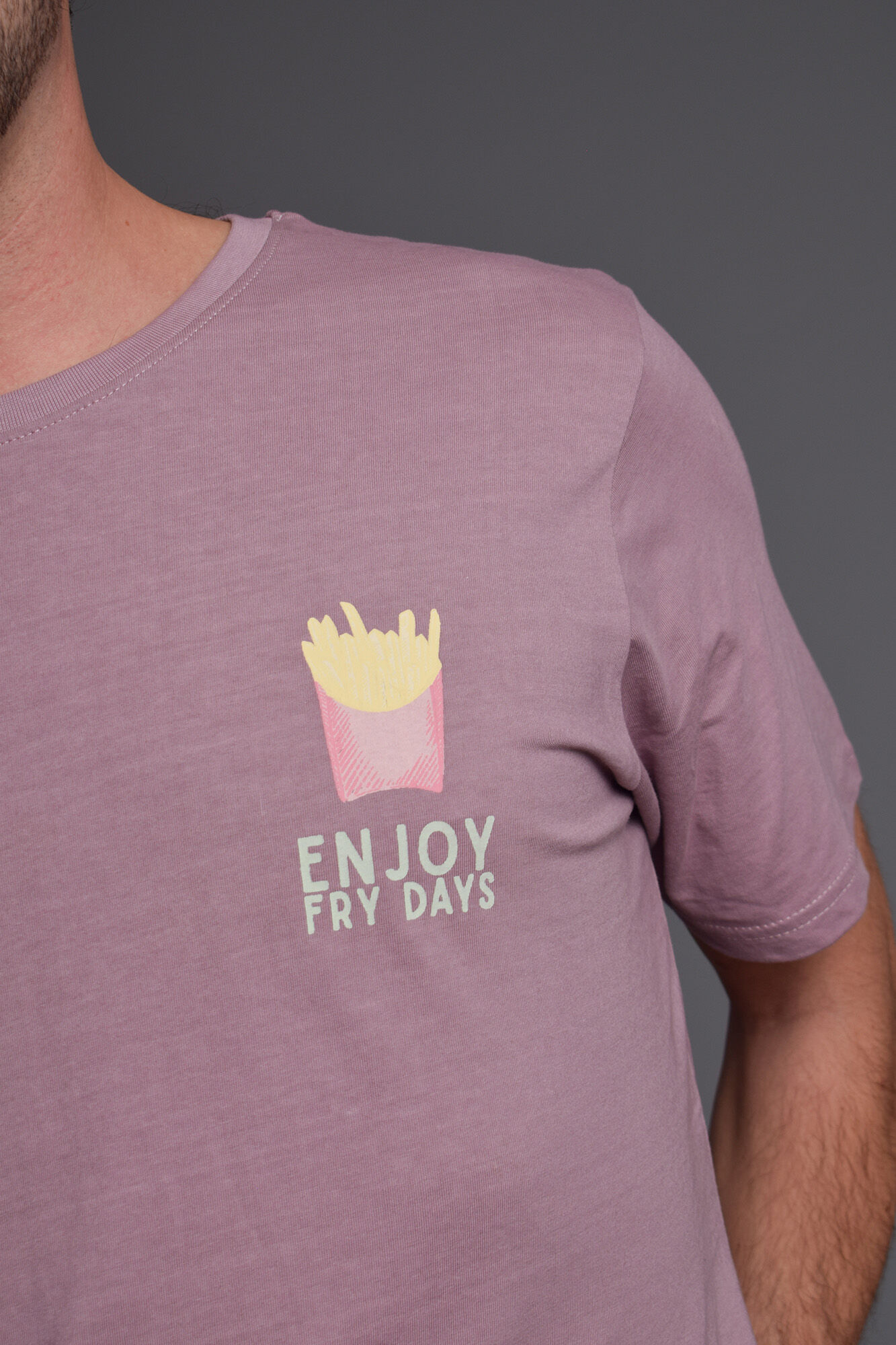 Cloking Fooders Washed Burgundy T-shirt