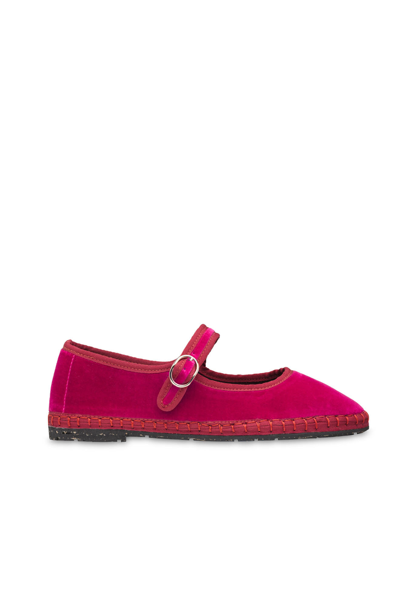 Flabelus Mery Jane de terciopelo