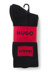 HUGO Pack of three socks Black