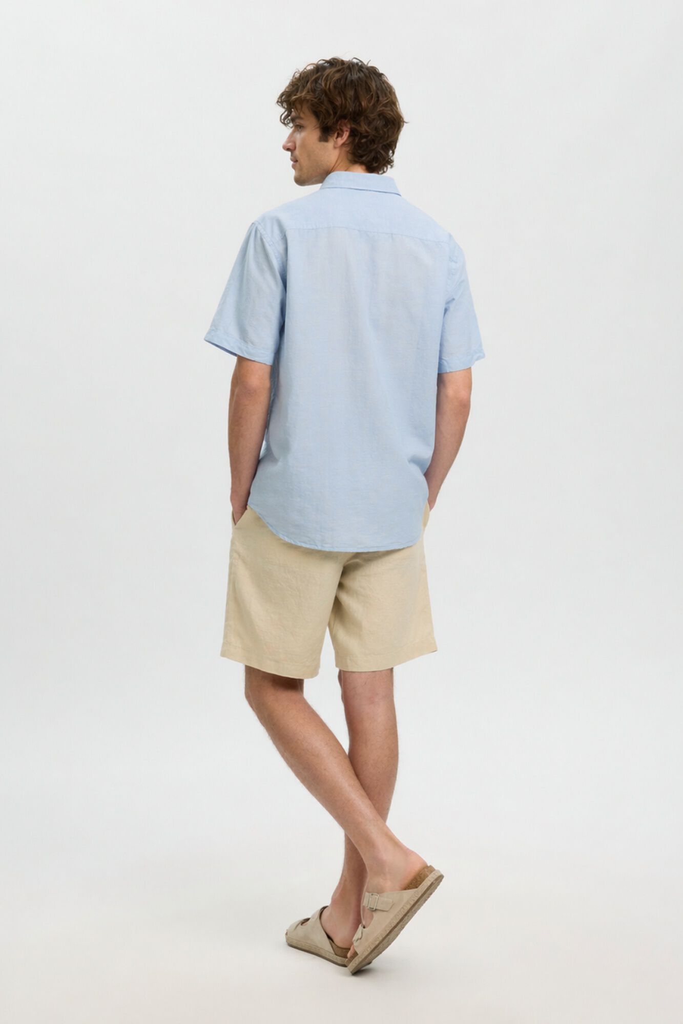 Selected Short sleeve shirt Blue