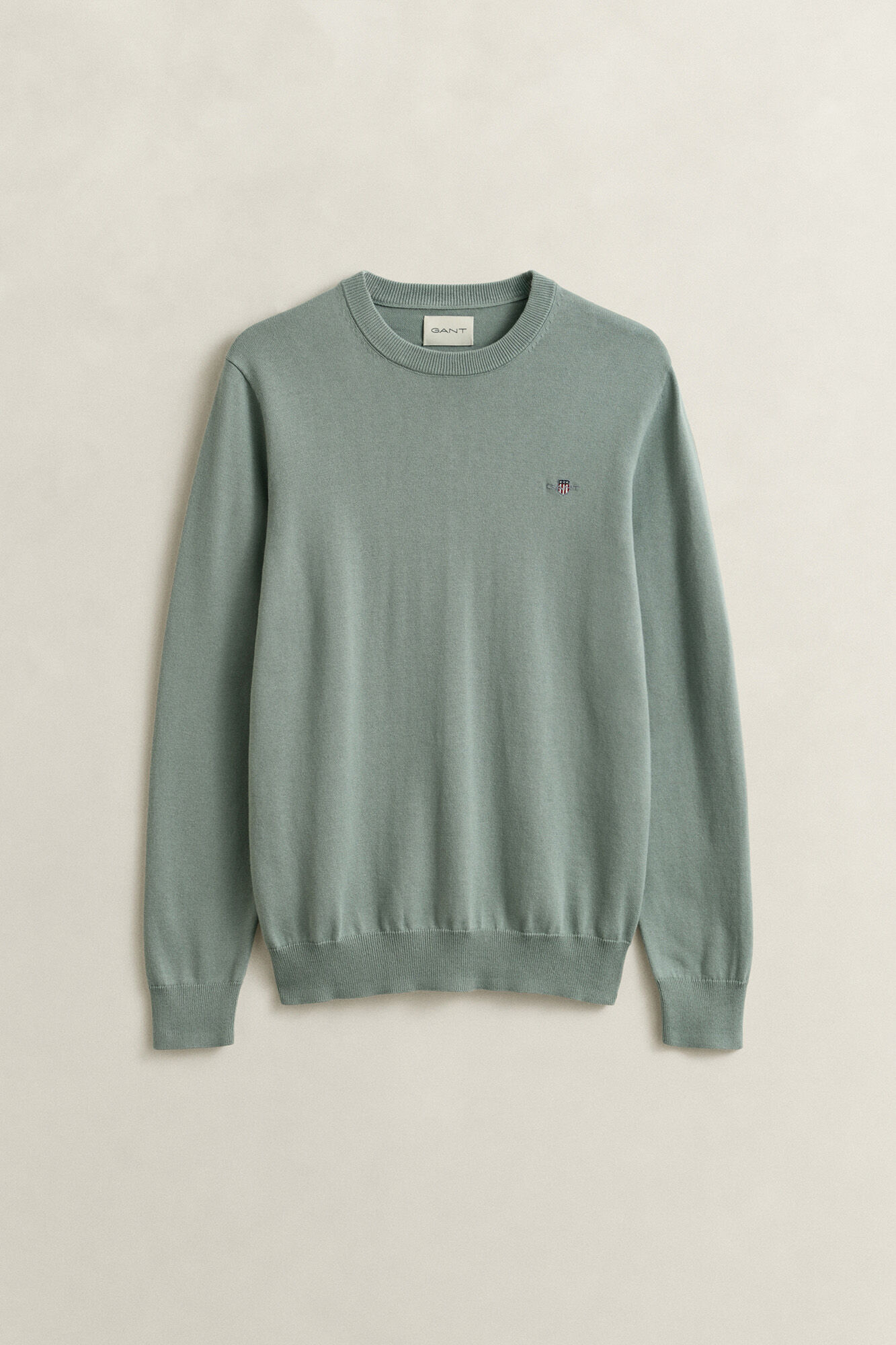 Gant Cotton classic jumper Green