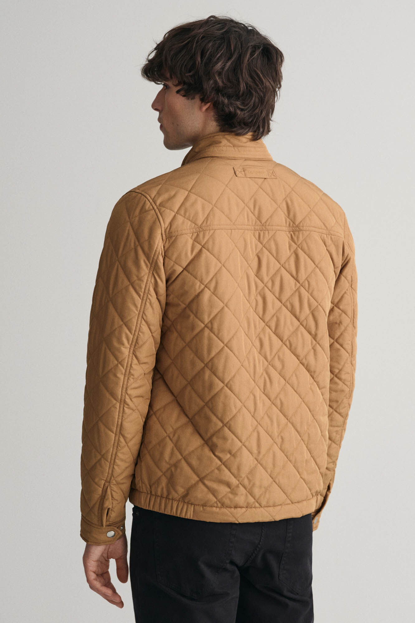 Gant Quilted windbreaker Brown