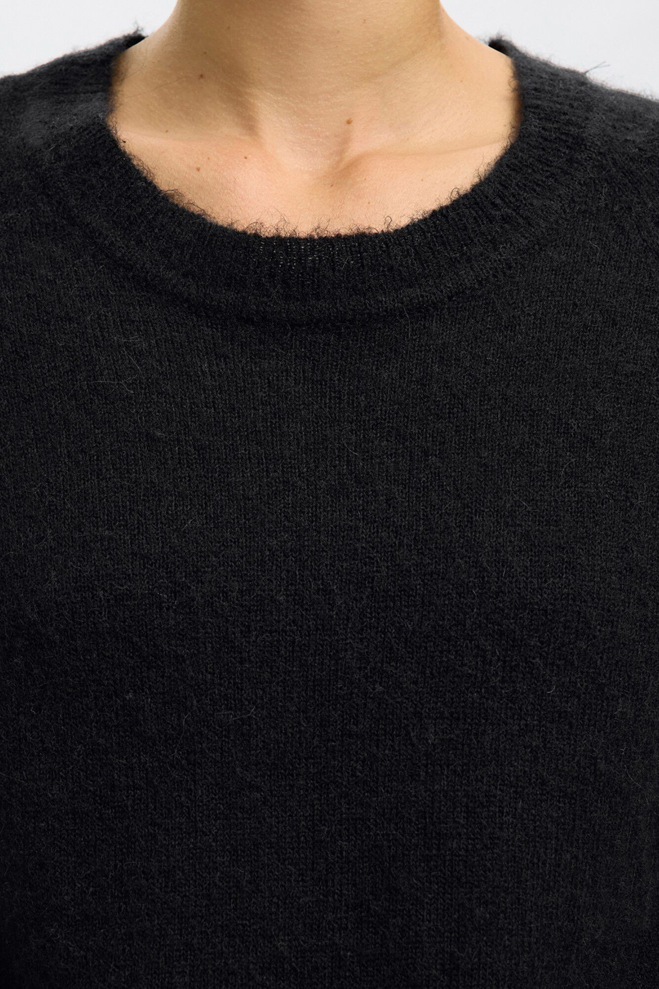 Selected Wool and alpaca jumper